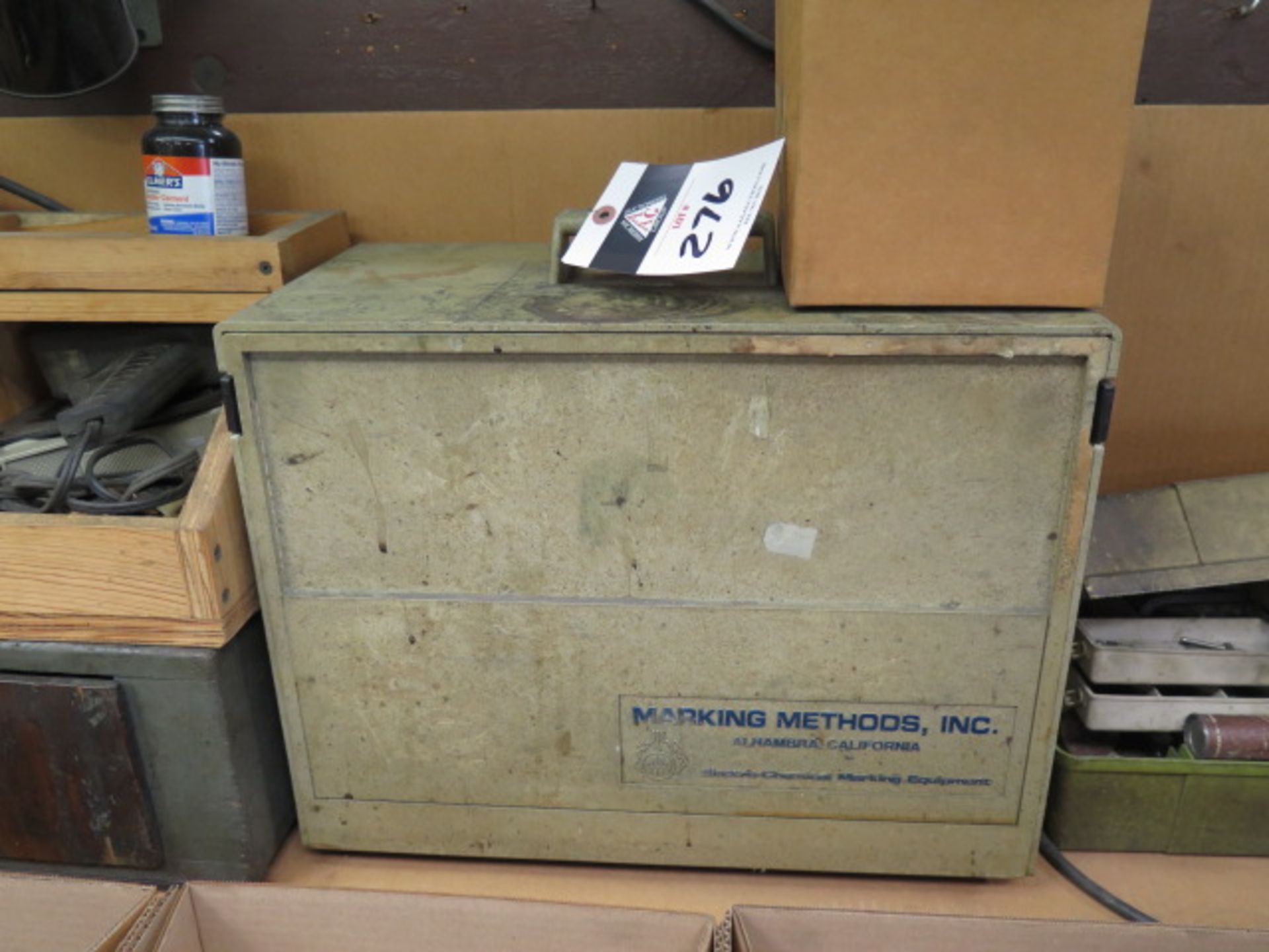 Marking Methods Electrochemical Etcher and Misc (SOLD AS-IS - NO WARRANTY)