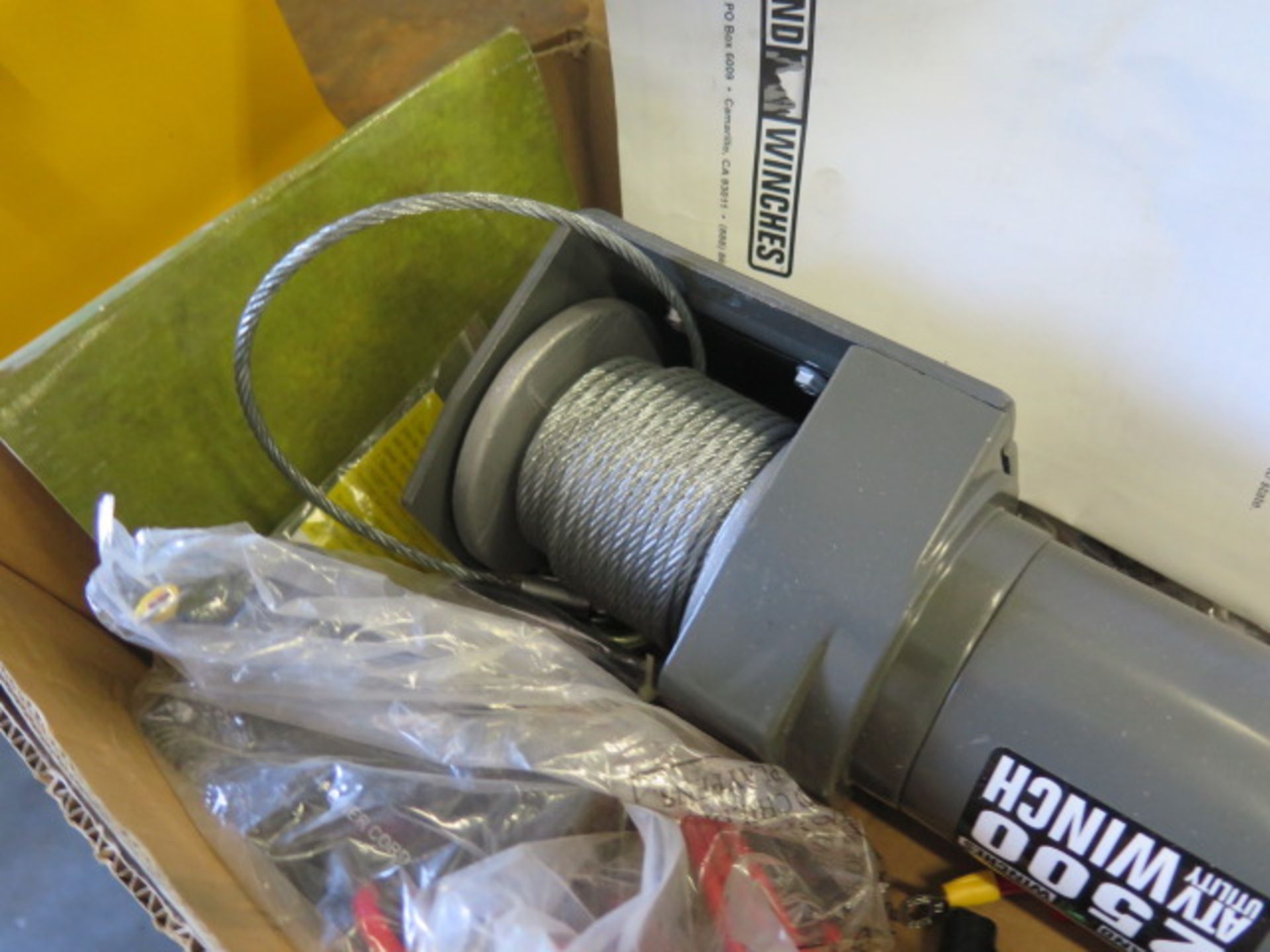 2500 Lb 12-Volt Winch (SOLD AS-IS - NO WARRANTY) - Image 3 of 5