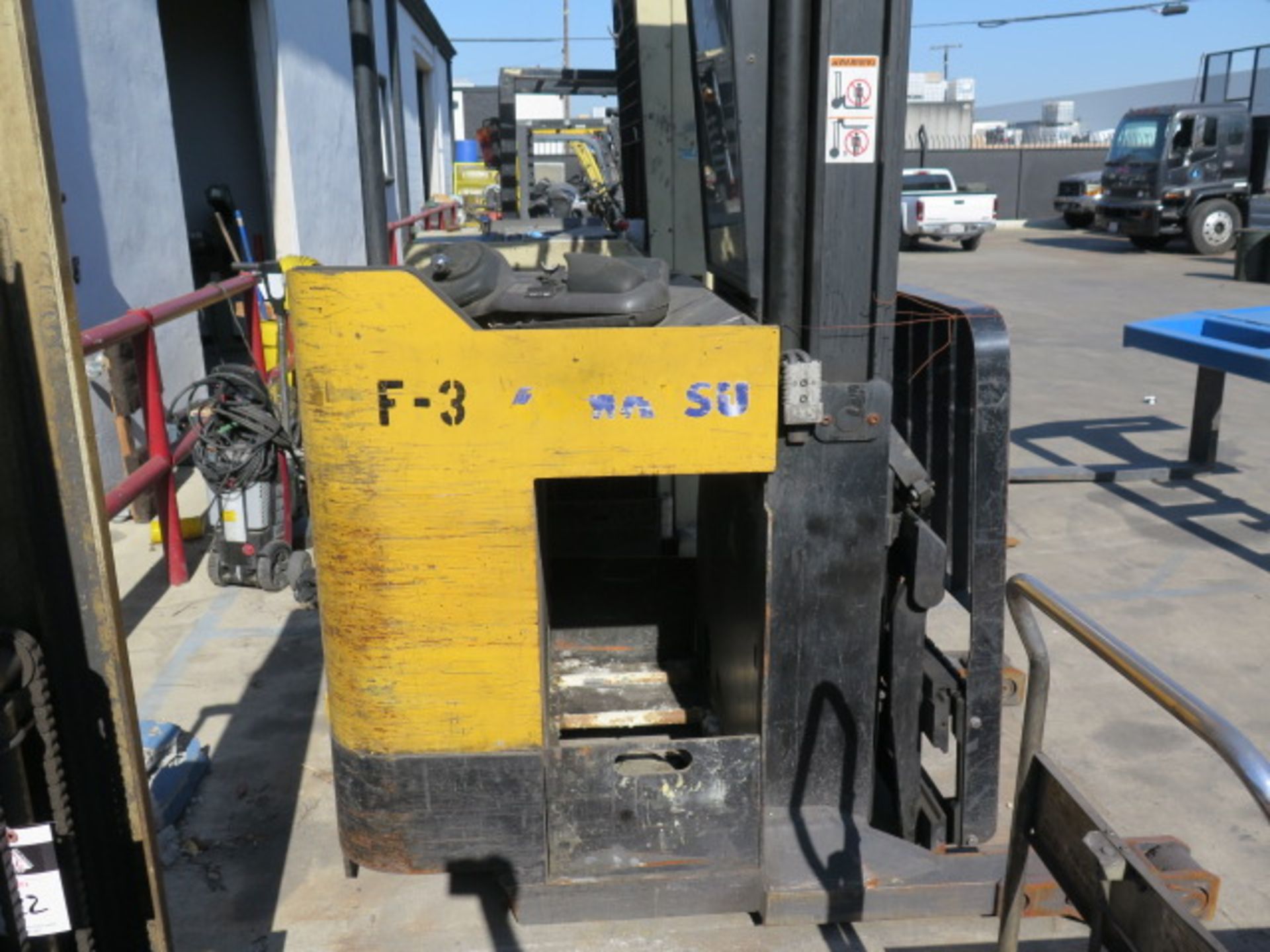Komatsu Stand-In Electric Forklift (NEEDS WORK) (SOLD AS-IS - NO WARRANTY) - Image 6 of 9