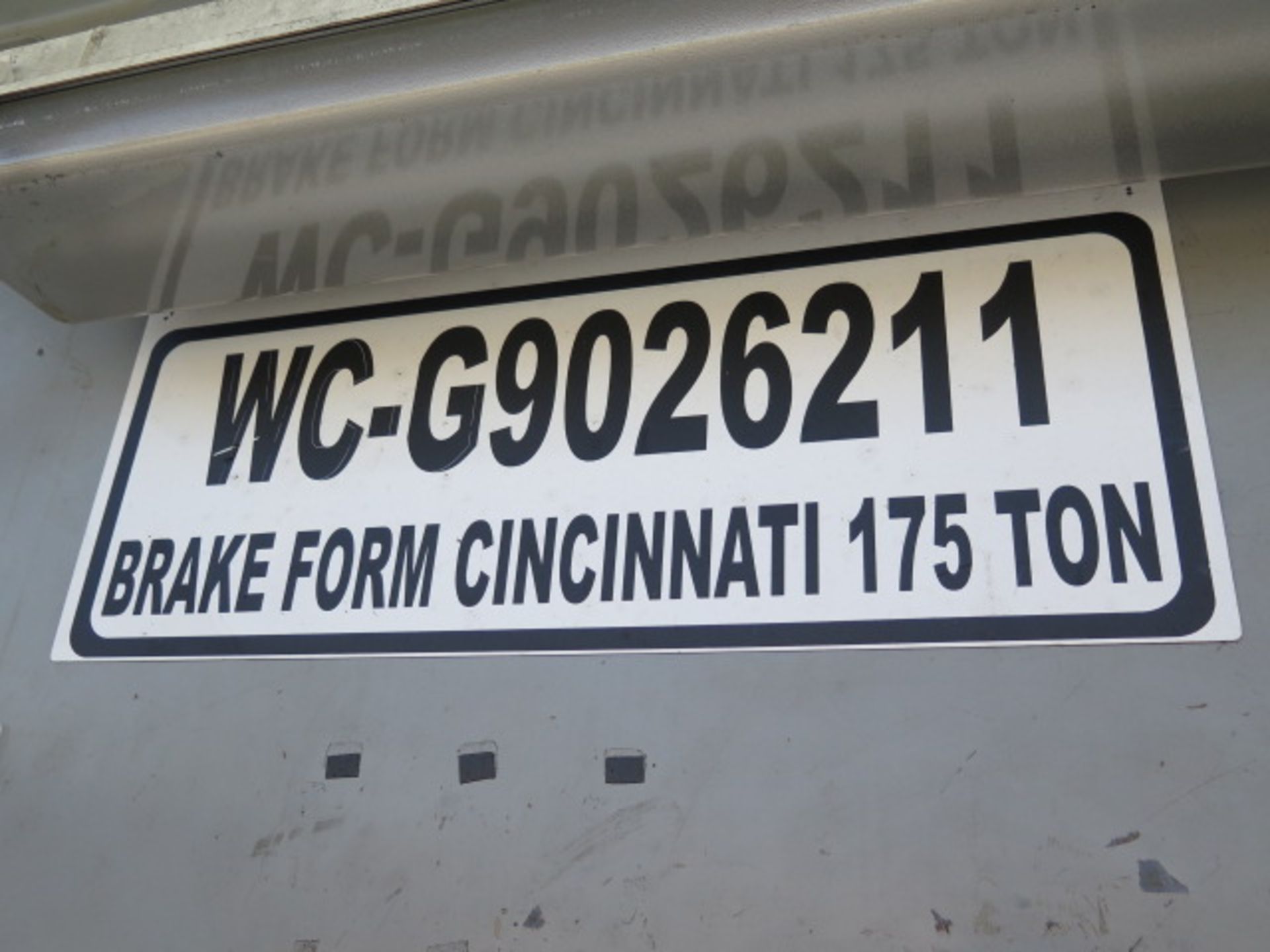Cincinnati 175ASx14ft 175 Ton x 16’ CNC Hyd Brake s/n 44951 w/ Autoshape CNC Controls, SOLD AS IS - Image 21 of 21