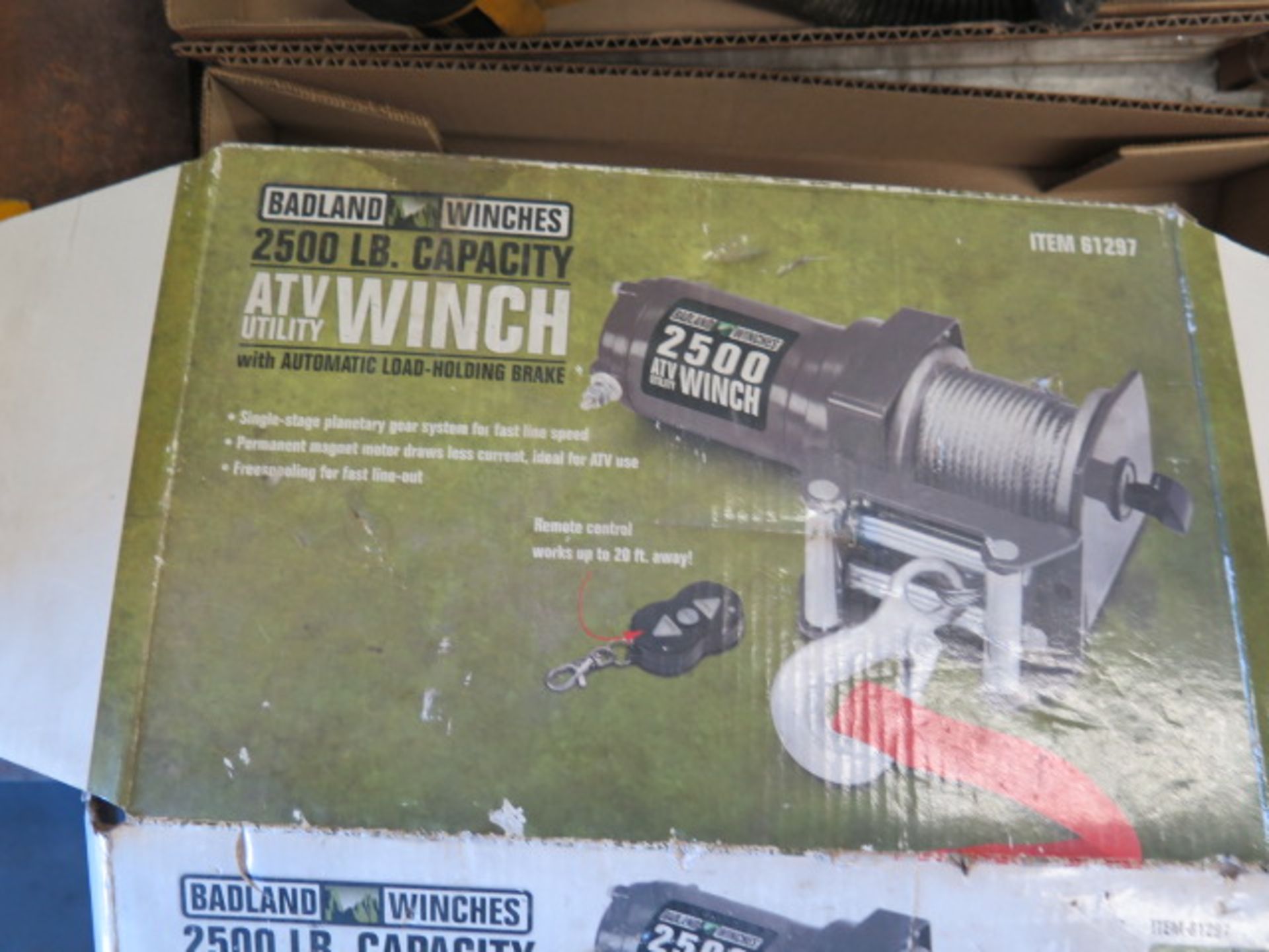 2500 Lb 12-Volt Winch (SOLD AS-IS - NO WARRANTY) - Image 5 of 5