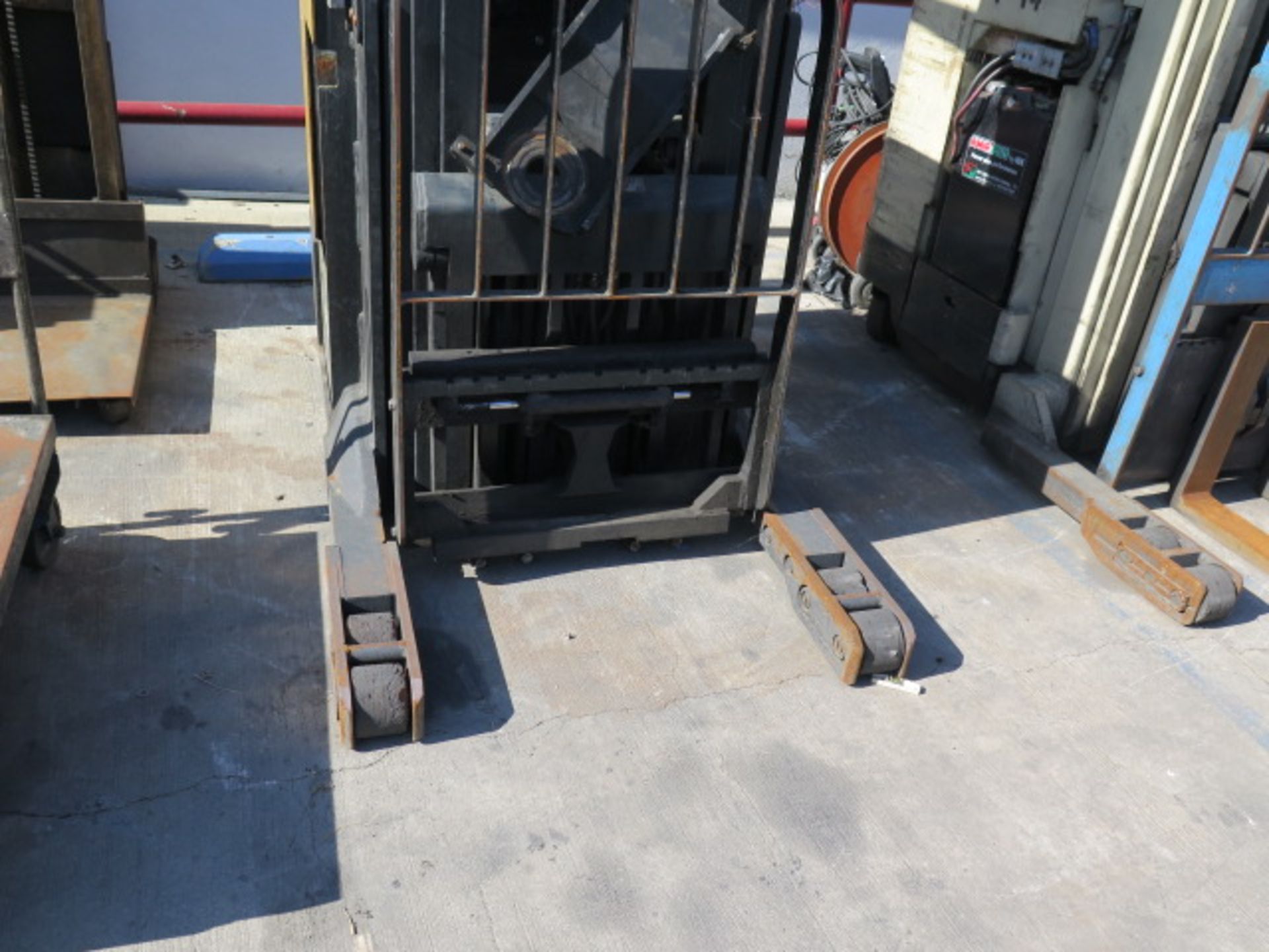 Komatsu Stand-In Electric Forklift (NEEDS WORK) (SOLD AS-IS - NO WARRANTY) - Image 3 of 9