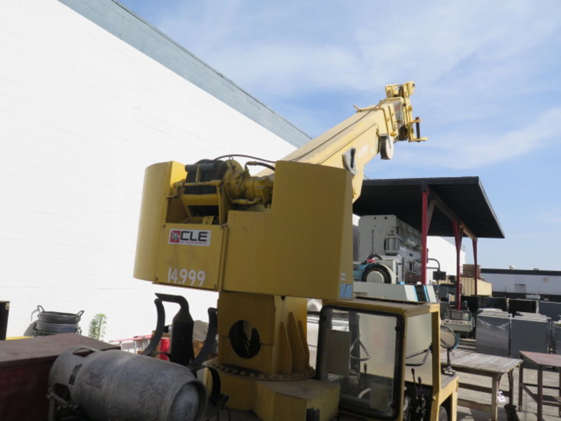 Valla Crane Corp mdl. 1725SPLG 15,000 Lb Cap LPG Crane Boom Truck w/ 24’ Boom, 39’ Boom, SOLD AS IS - Image 8 of 21