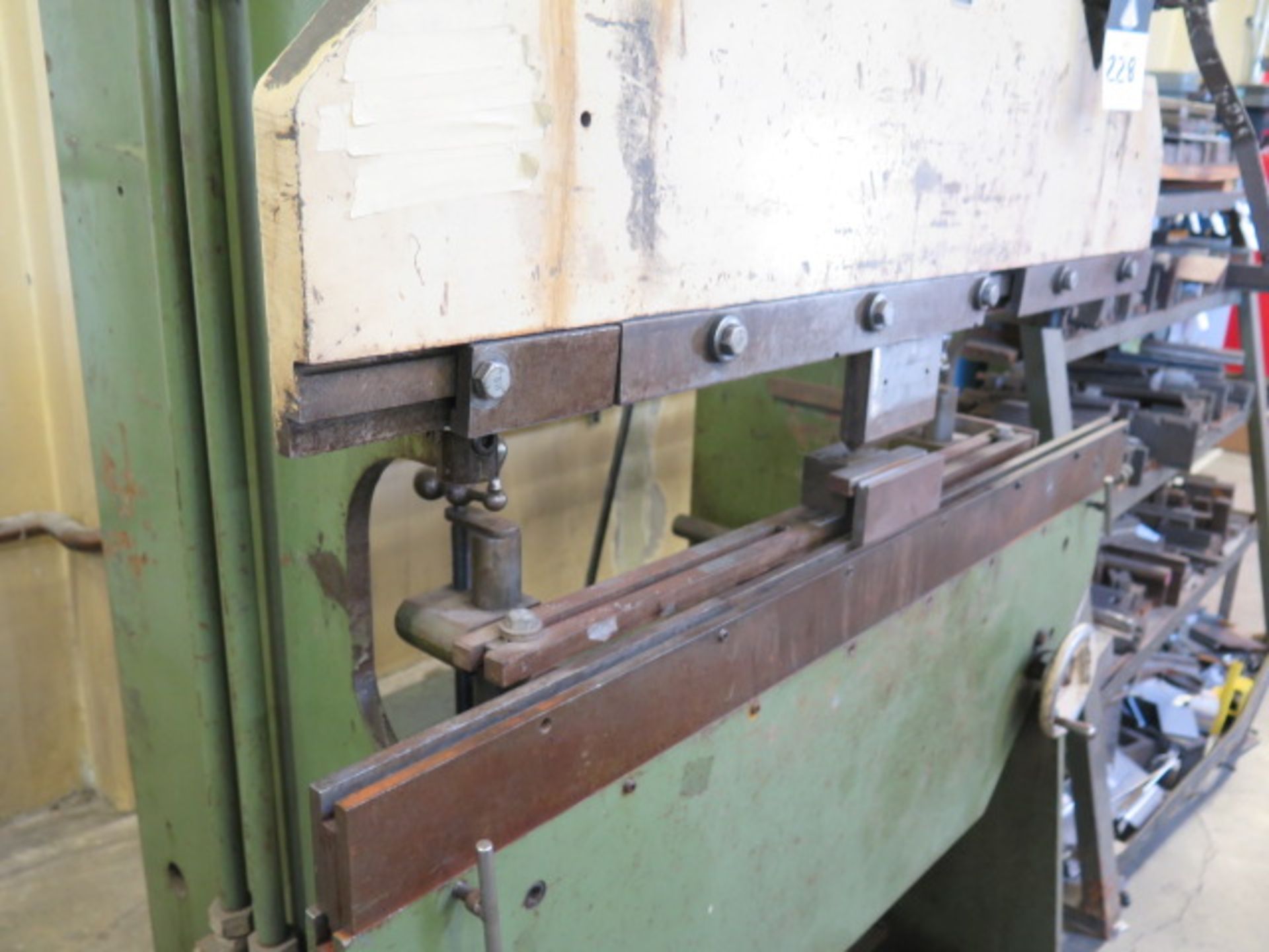 DiAcro 48" Press Brake w/ Manual Back Gauge, 48" Bed Length, 6 1/2" Throat (SOLD AS-IS - NO - Image 5 of 9