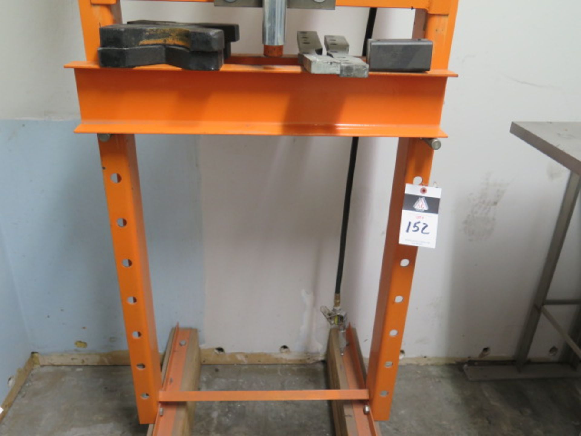 Central Hydraulics 12 Ton Air Over Hydraulic H-Frame Press (SOLD AS-IS - NO WARRANTY) - Image 3 of 6