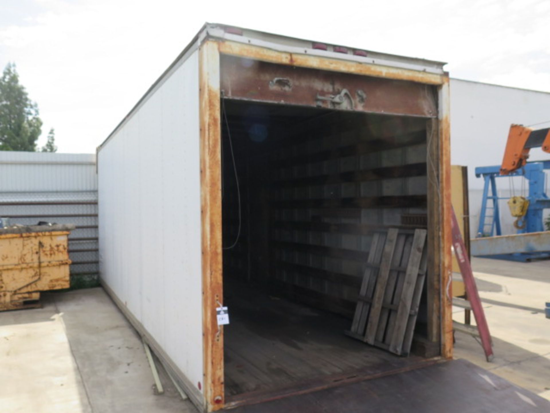 24' Truck Body Storage Container (SOLD AS-IS - NO WARRANTY)