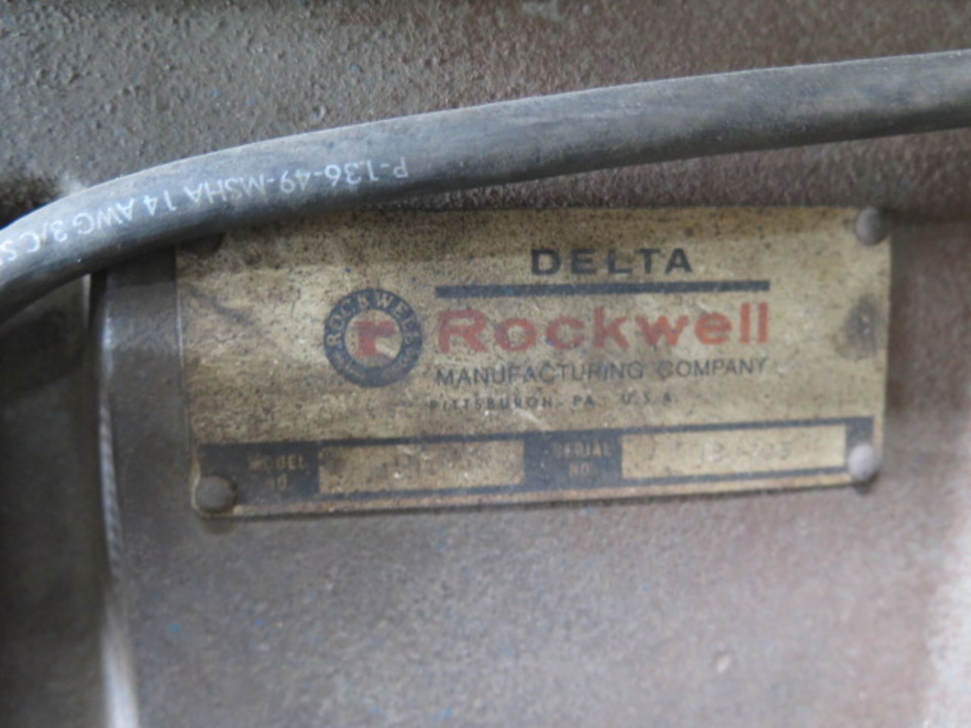 Rockwell Variable Speed Pedestal Drill Press (SOLD AS-IS - NO WARRANTY) - Image 8 of 8