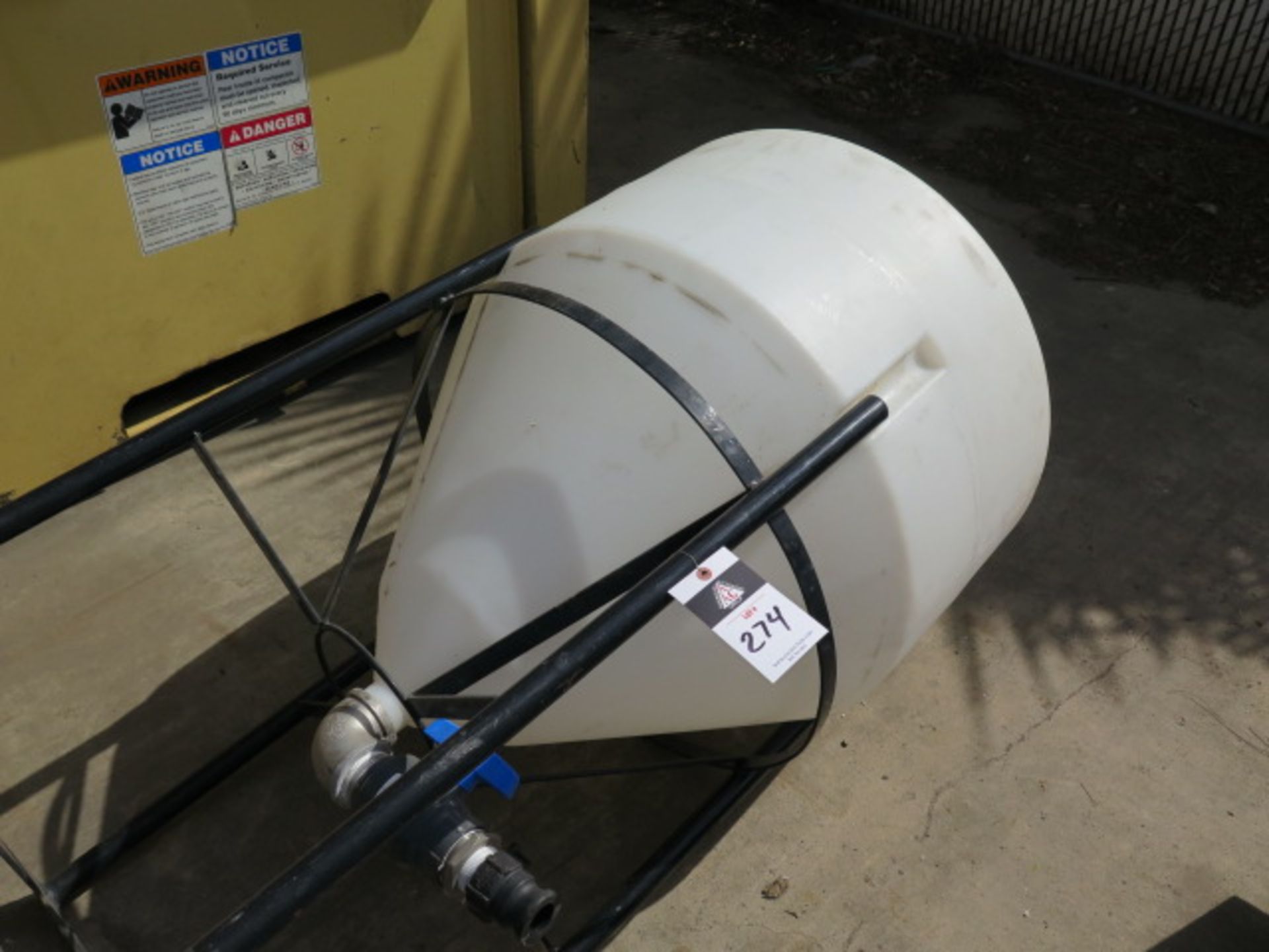 Ace Roto-Mold 60 Gallon Storage Tank w/ Stand (SOLD AS-IS - NO WARRANTY) - Image 2 of 4