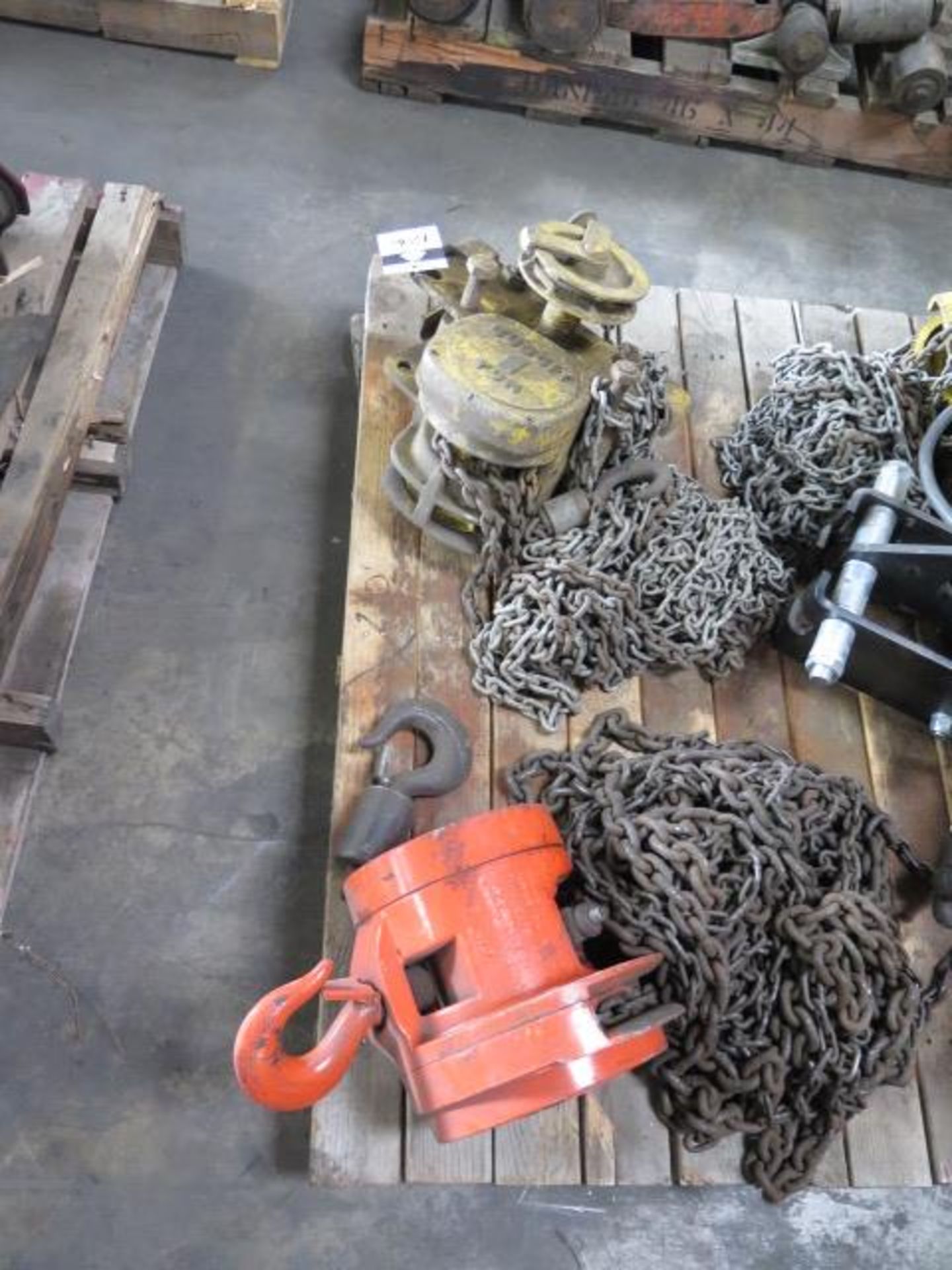 Chain Hoists (3) (SOLD AS-IS - NO WARRANTY)