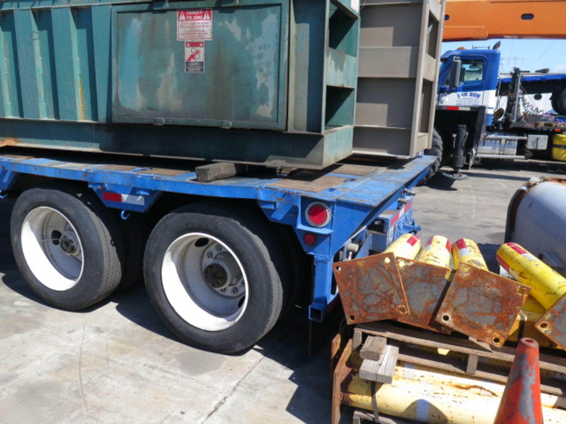 Drop-Deck Trailer Lisc 4KU8502 (SOLD AS-IS - NO WARRANTY) - Image 8 of 16