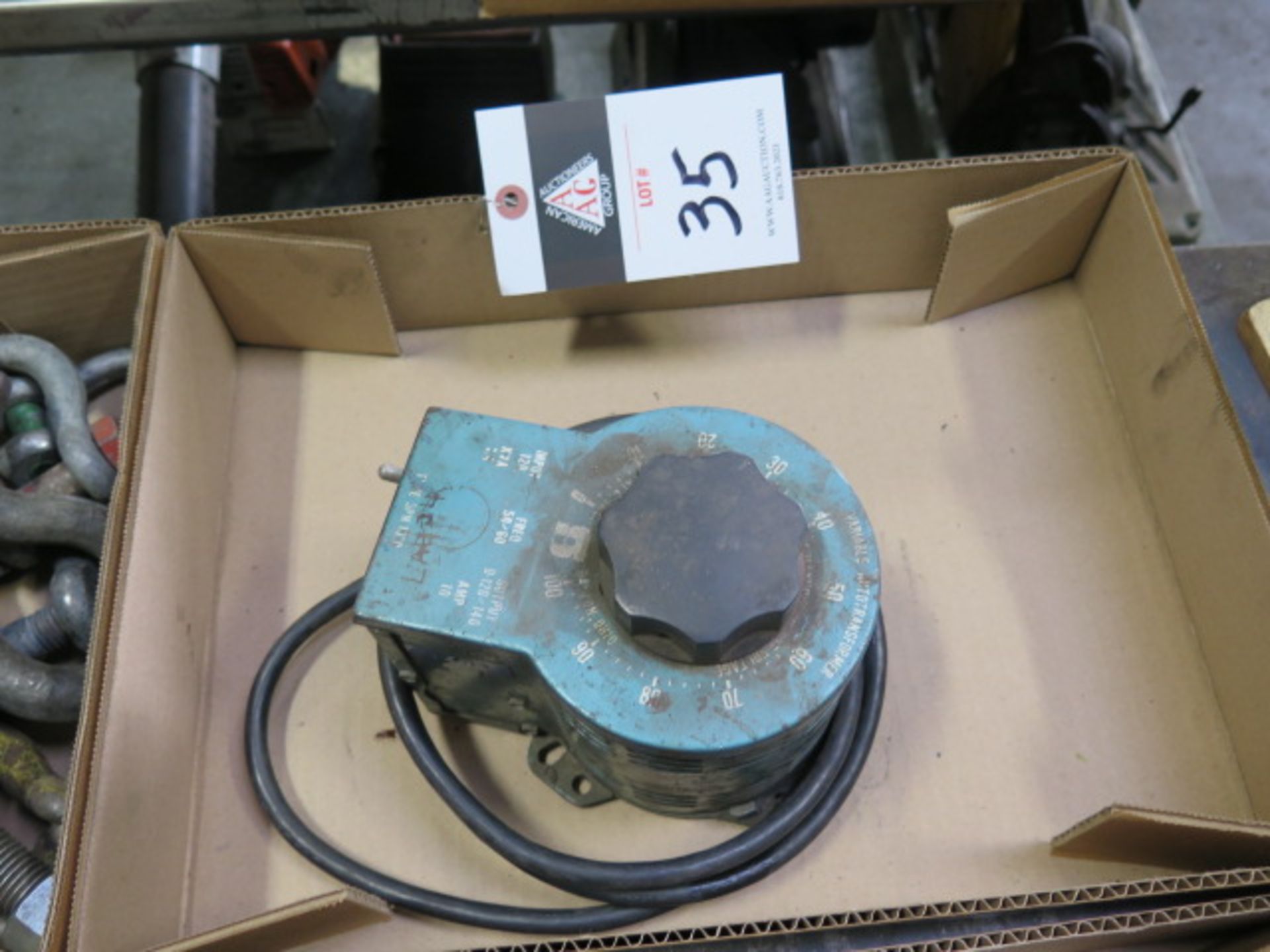 Variable Transformer (SOLD AS-IS - NO WARRANTY)