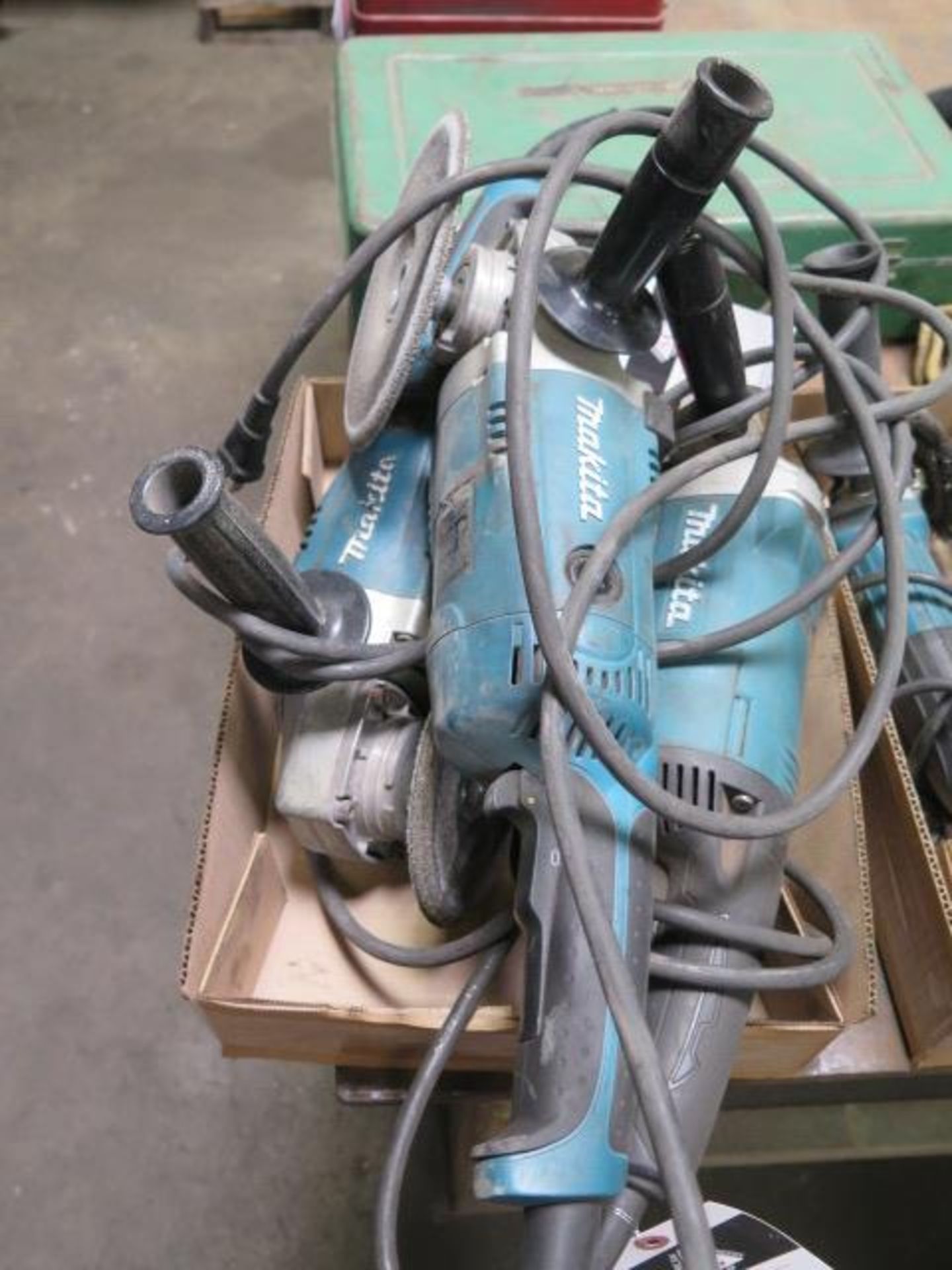 Makita Angle Grinders (3) (SOLD AS-IS - NO WARRANTY)