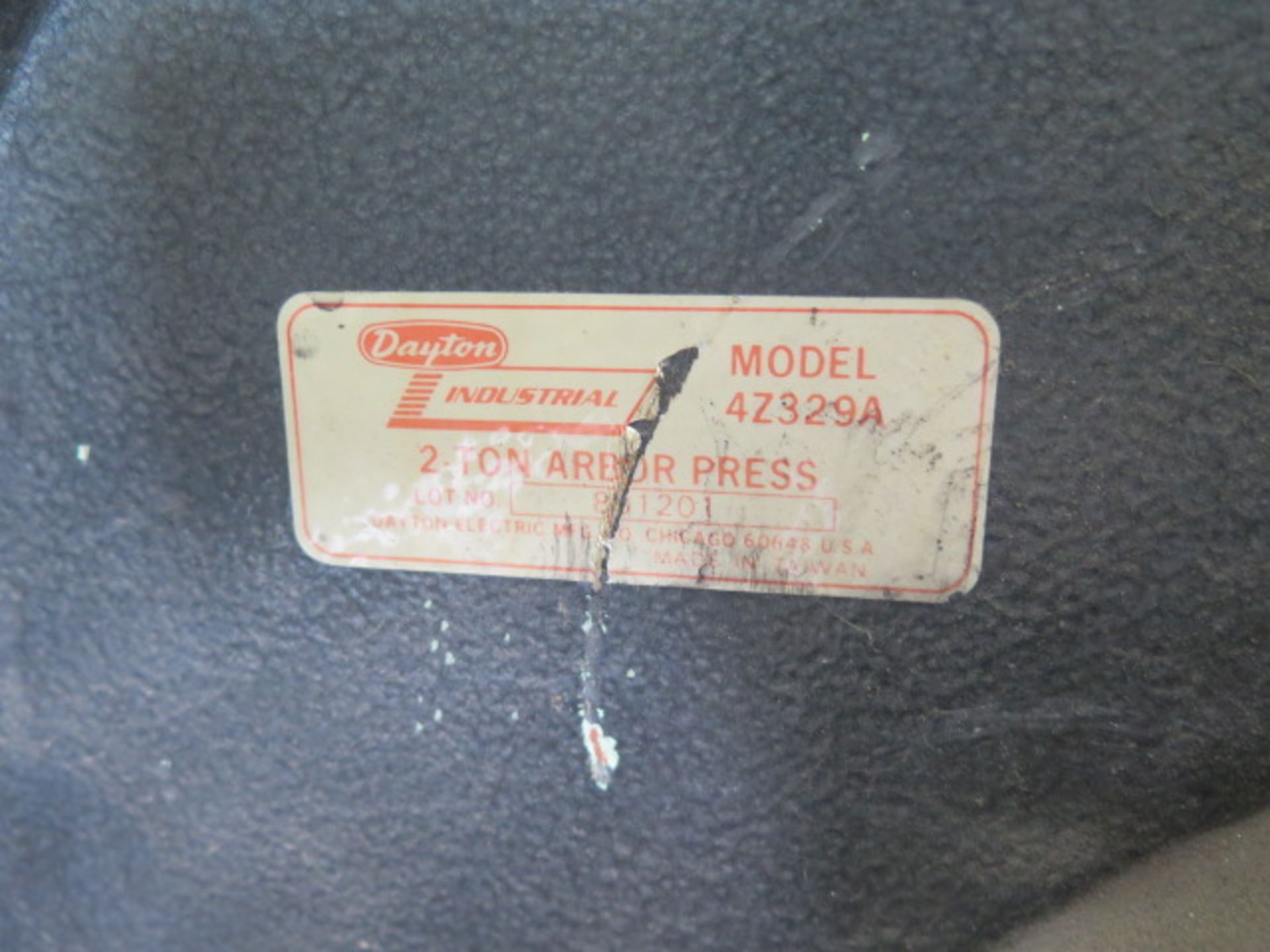 Dayton Arbor Press (SOLD AS-IS - NO WARRANTY) - Image 3 of 3