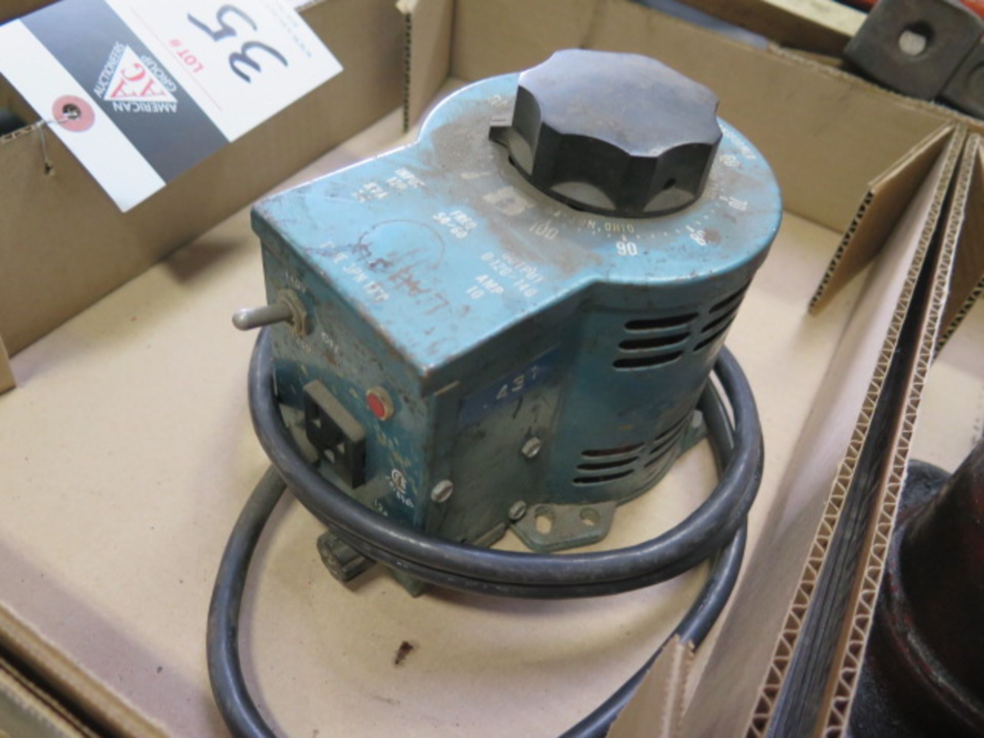 Variable Transformer (SOLD AS-IS - NO WARRANTY) - Image 3 of 3
