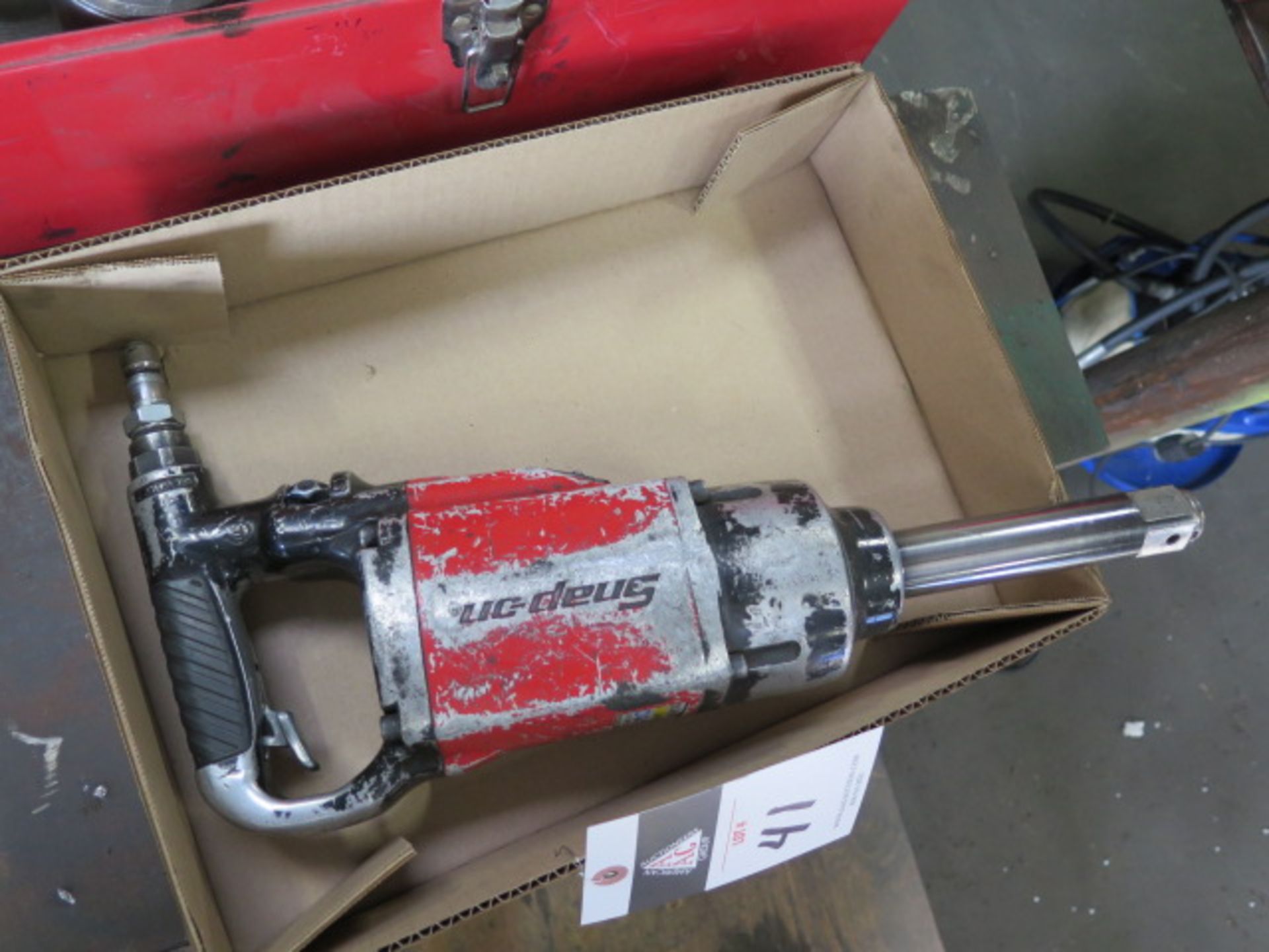 Snap-On IM1800 Pneumatic Impact w/ (5) Snap-On Sockets (SOLD AS-IS - NO WARRANTY) - Image 2 of 8