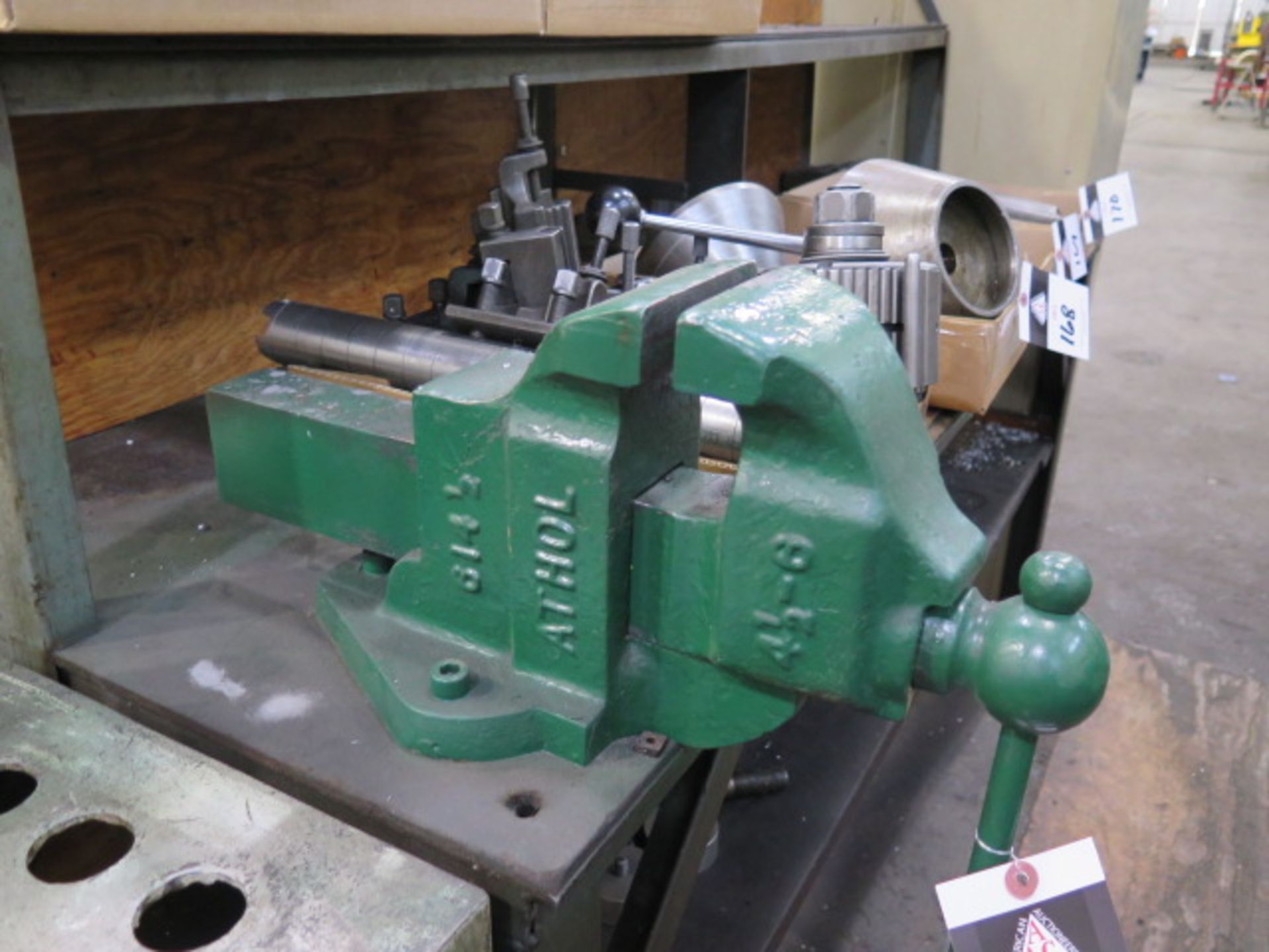 Work Bench w/ Athol Bench Vise (SOLD AS-IS - NO WARRANTY) - Image 3 of 3