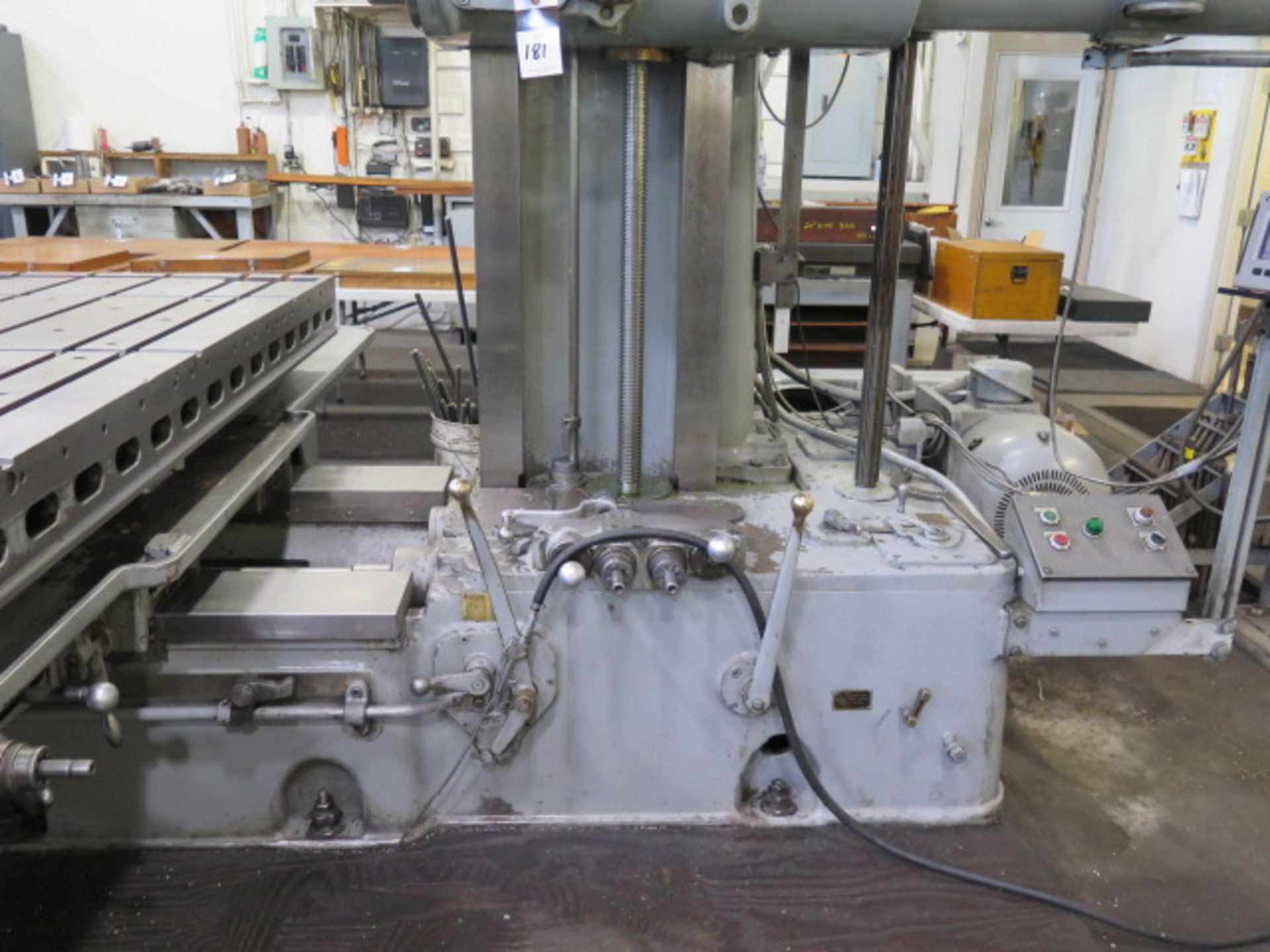 Giddings & Lewis 340-T Horizontal Boring Mill w/ Acu-Rite 4-Axis DRO, 4” Spindle, SOLD AS IS - Image 6 of 16