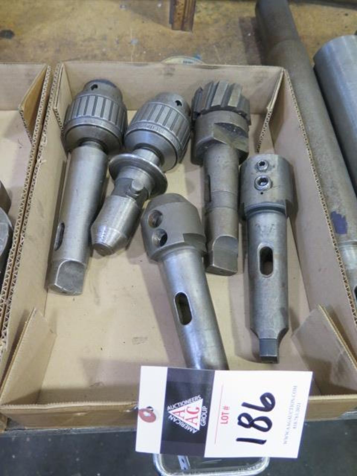 Drill Chucks and Misc Taper Tooling (SOLD AS-IS - NO WARRANTY)