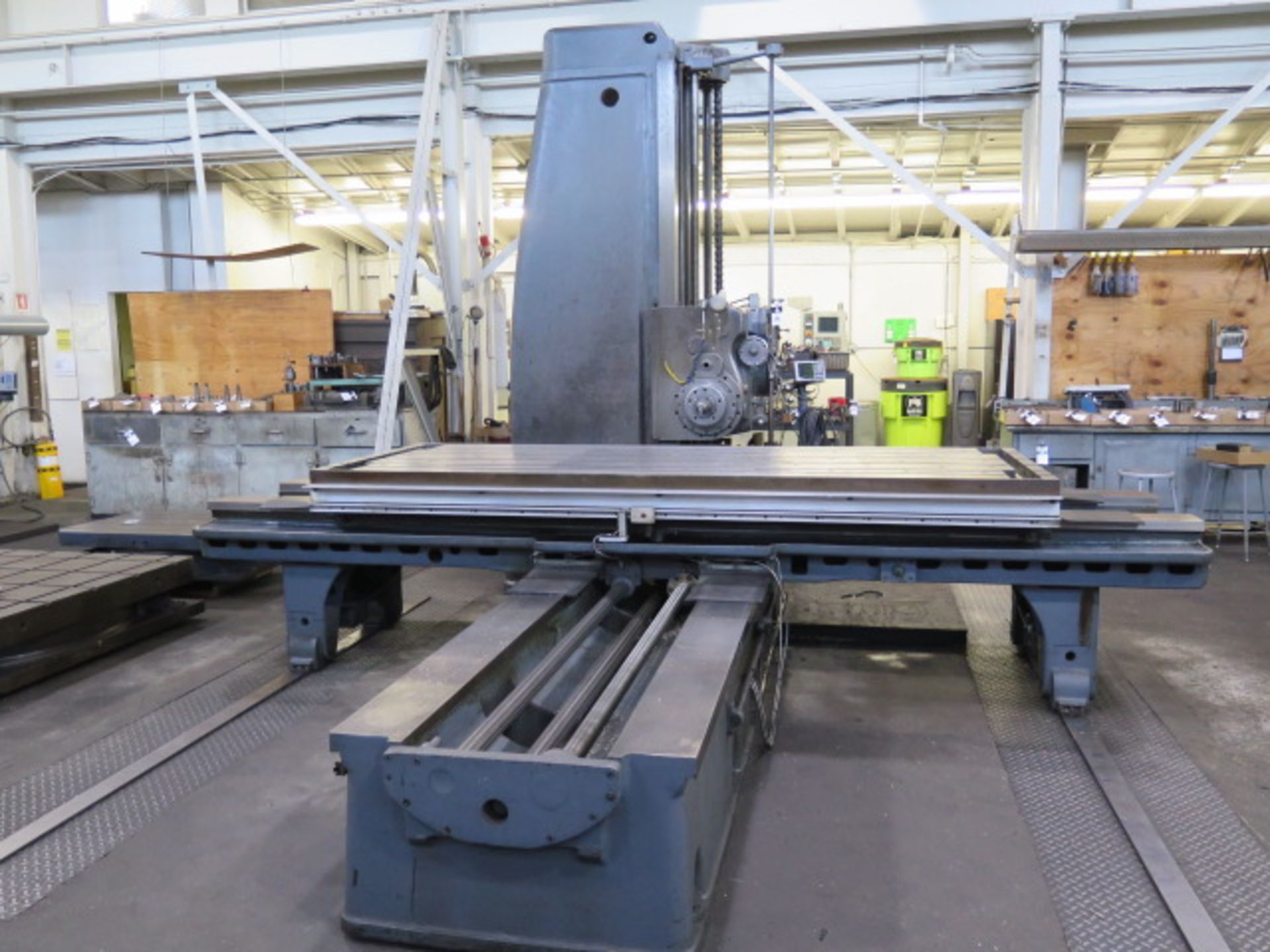 Giddings & Lewis 350-T Horizontal Boring Mill s/n 5182 w/ Fagor Innova 3-Axis DRO, SOLD AS IS - Image 2 of 11