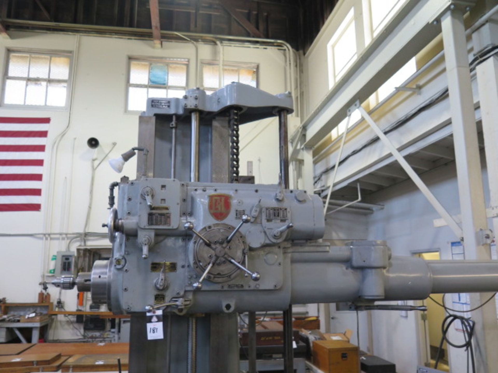 Giddings & Lewis 340-T Horizontal Boring Mill w/ Acu-Rite 4-Axis DRO, 4” Spindle, SOLD AS IS - Image 5 of 16