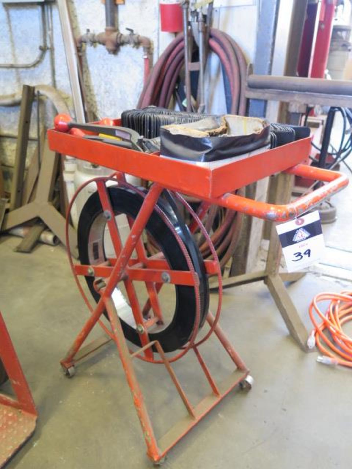 Banding Cart w/ Tools (SOLD AS-IS - NO WARRANTY)