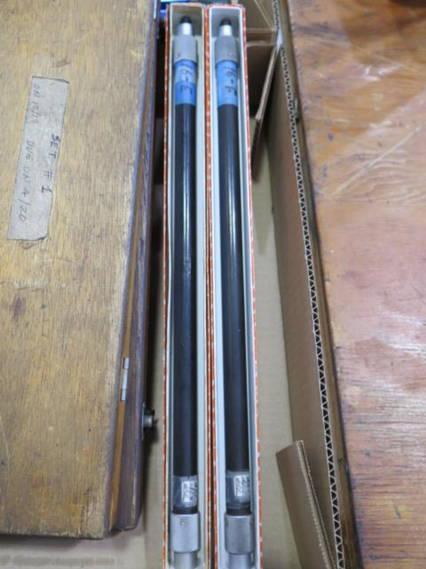 Mitutoyo 4.5"-50" ID Mics (2) and (2) 16" Extensions (SOLD AS-IS - NO WARRANTY) - Image 3 of 4