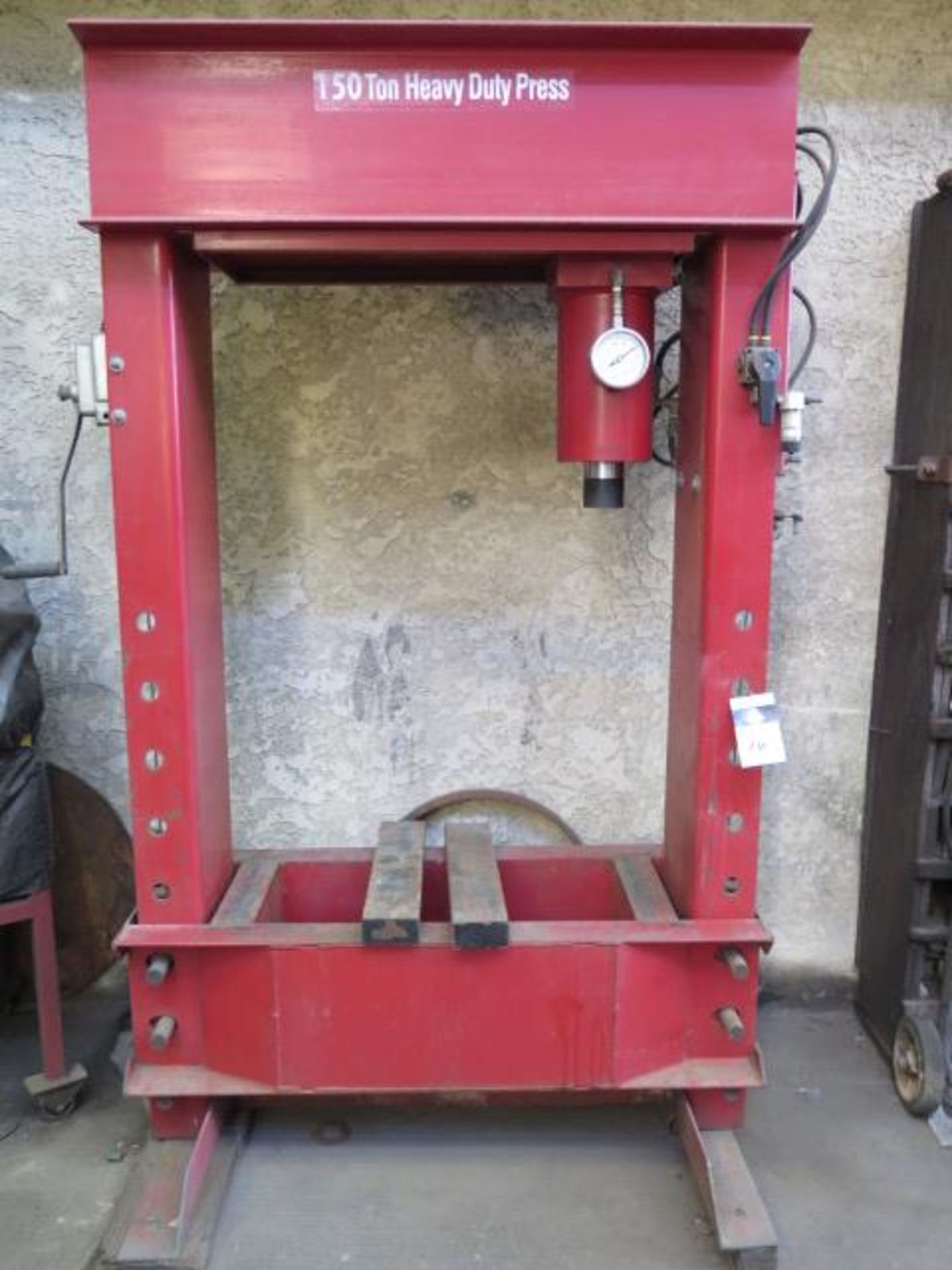 Arcan 150 Ton Air/Hydraulic H-Frame Press (SOLD AS-IS - NO WARRANTY)