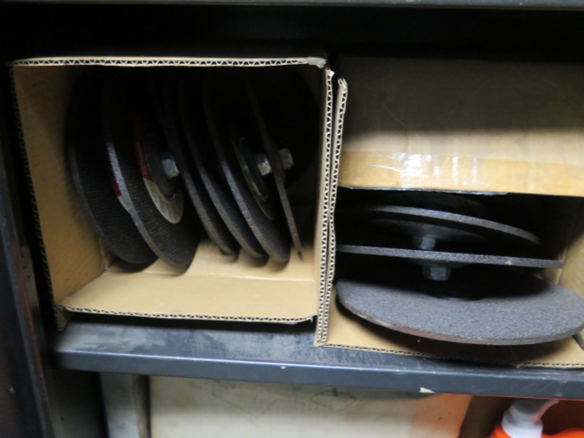Misc Abrasives w/ Storage Cabinet (SOLD AS-IS - NO WARRANTY) - Image 7 of 8
