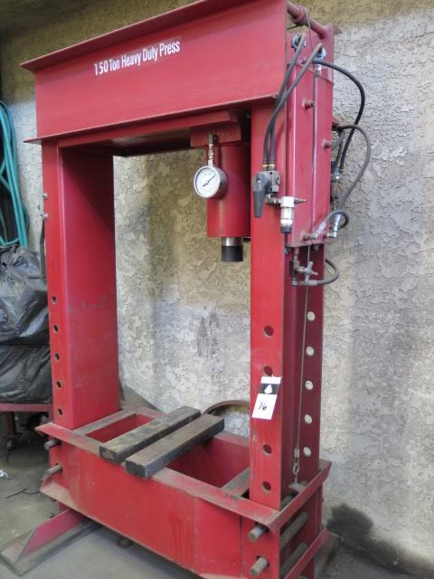 Arcan 150 Ton Air/Hydraulic H-Frame Press (SOLD AS-IS - NO WARRANTY) - Image 3 of 8