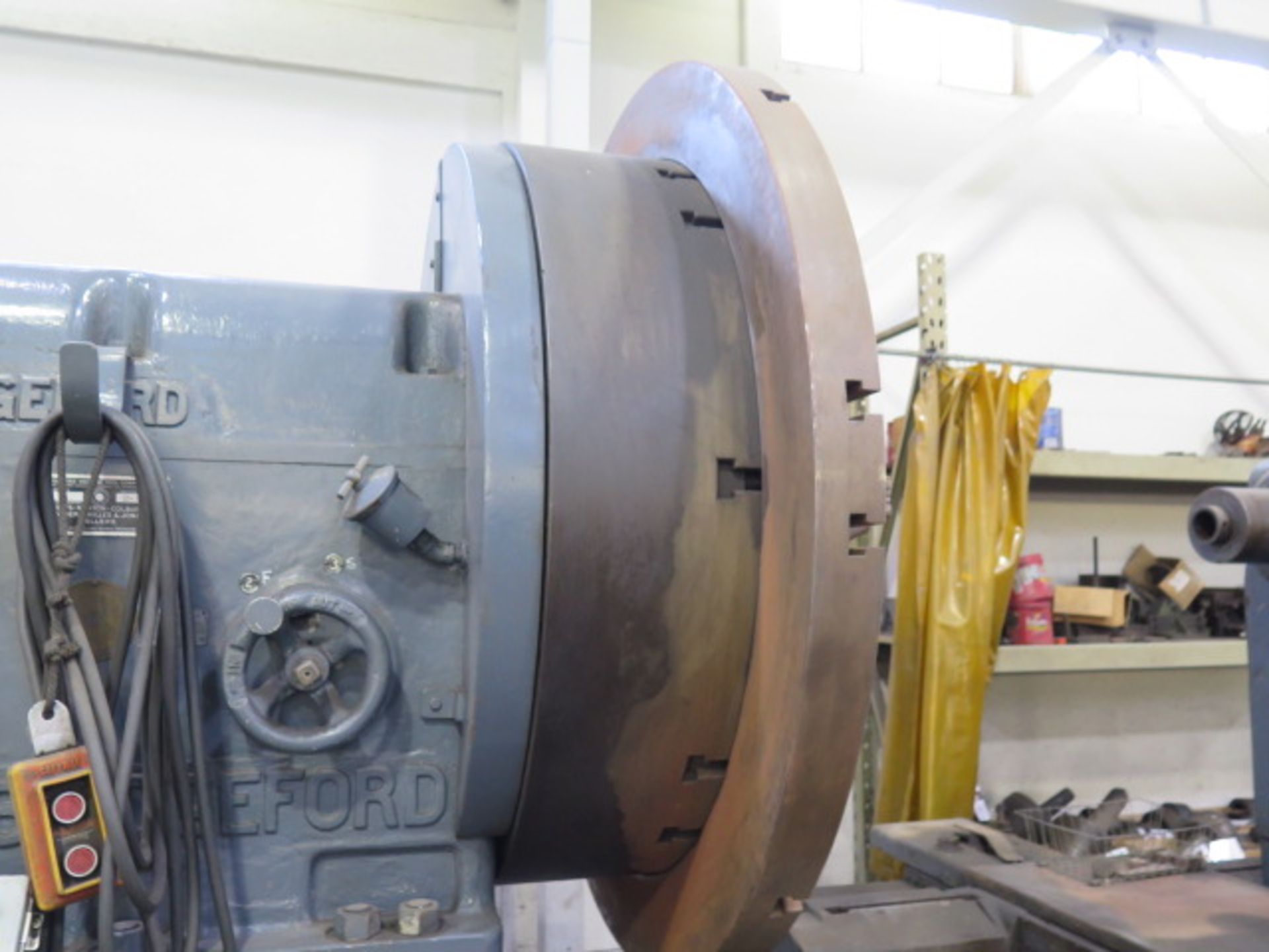 Betts Bridgeford 80” x 300” Lathe s/n E-7799 w/ Upgraded Sabina Control (50Hp DC Motor, SOLD AS IS - Image 5 of 12