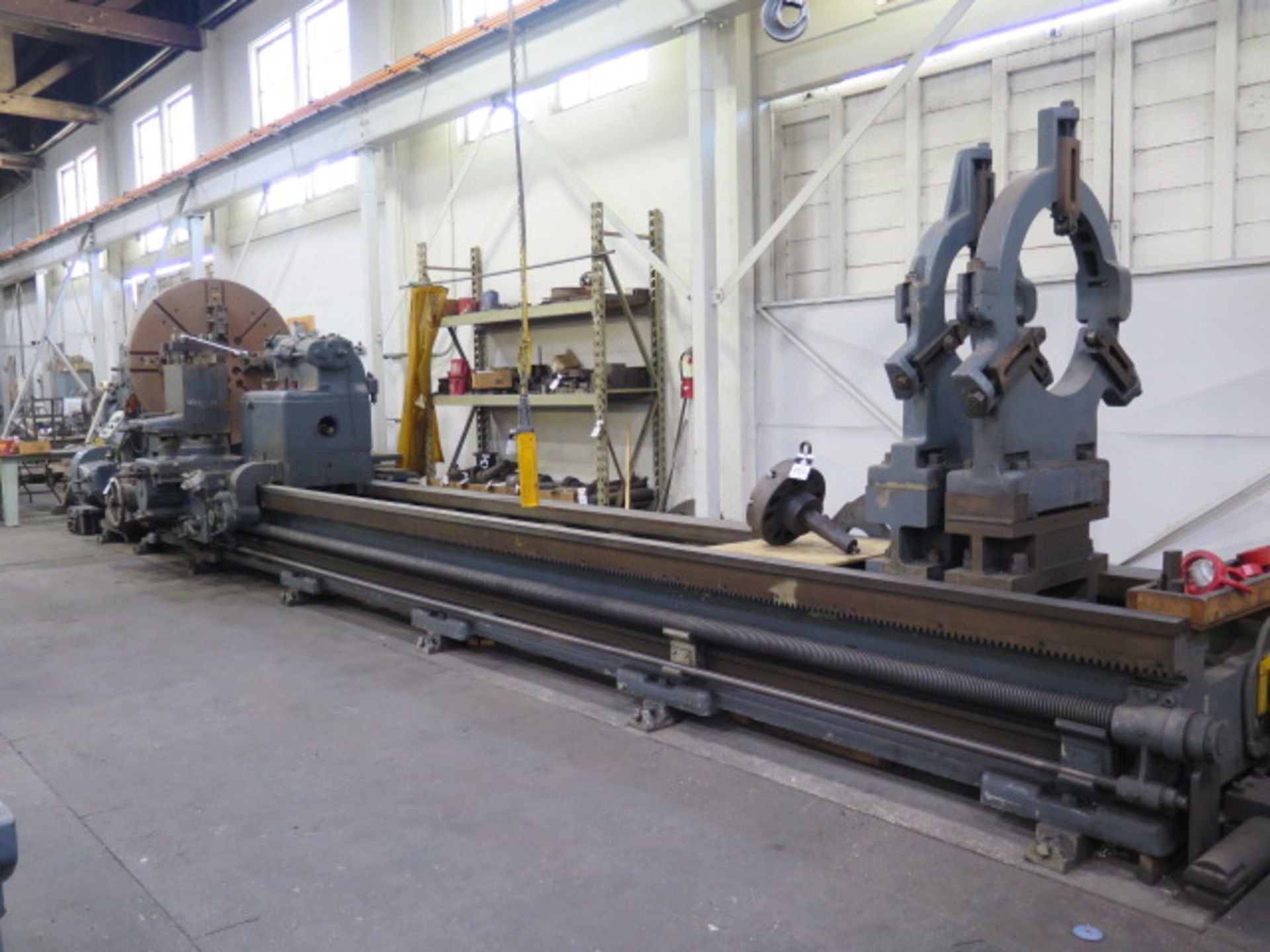 Betts Bridgeford 80” x 300” Lathe s/n E-7799 w/ Upgraded Sabina Control (50Hp DC Motor, SOLD AS IS - Image 2 of 12