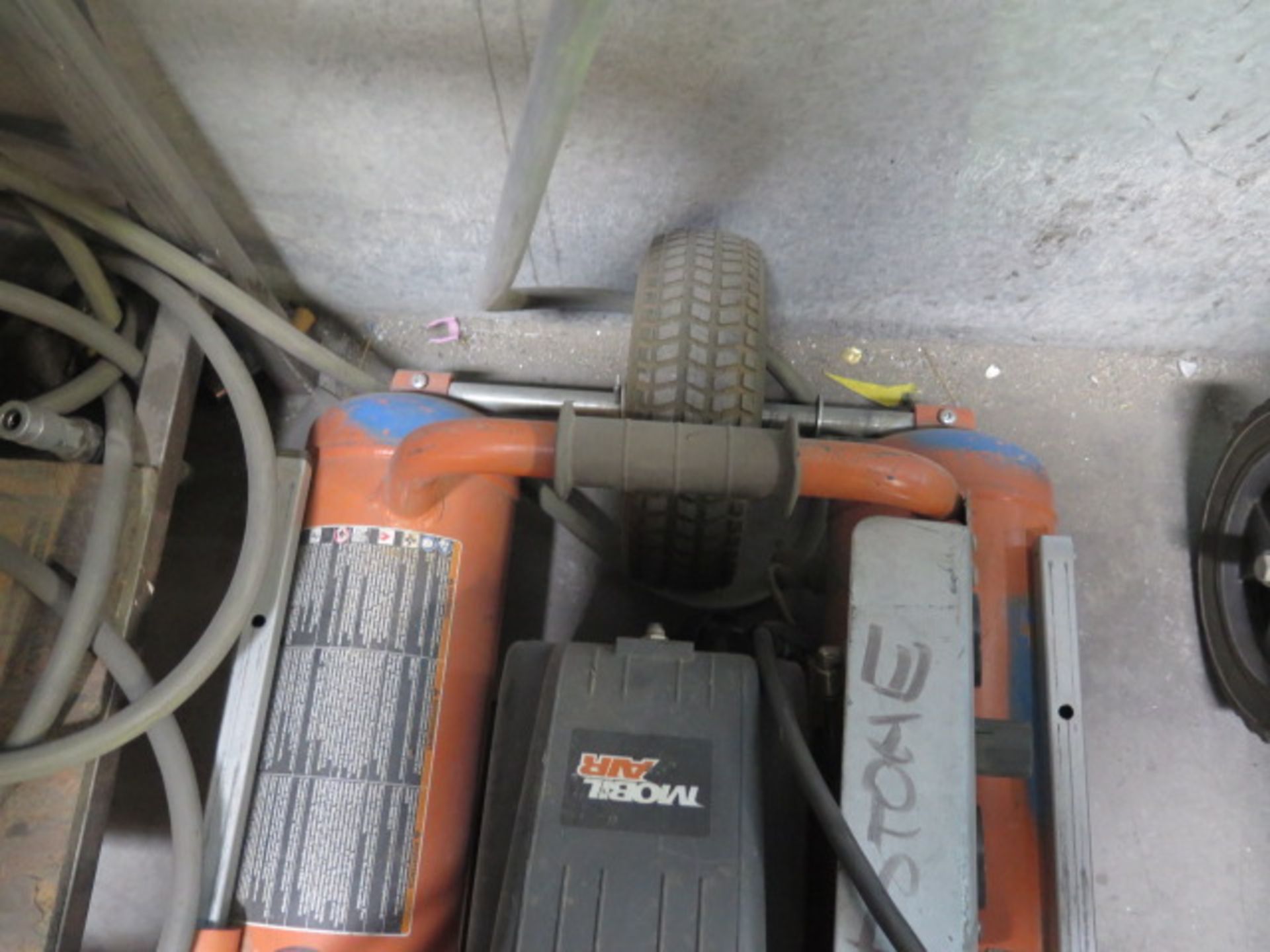 Speedaire and Ridgid Portable Air Compressors (SOLD AS-IS - NO WARRANTY) - Image 5 of 8