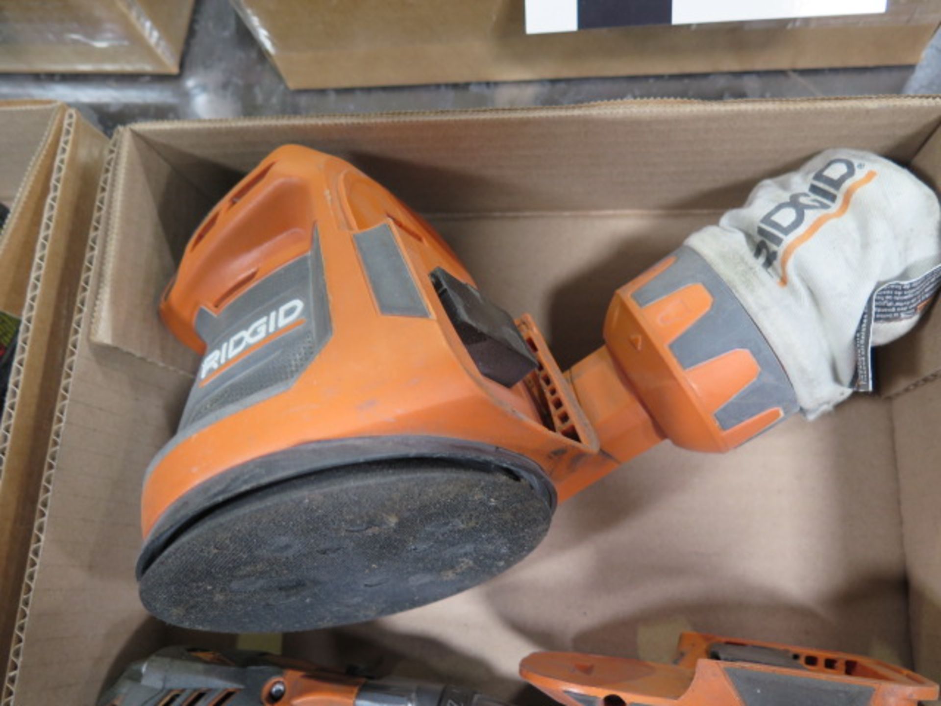 Ridgid Cordless Drills (2) and Cordless Orbital Sander (SOLD AS-IS - NO WARRANTY) - Image 4 of 5