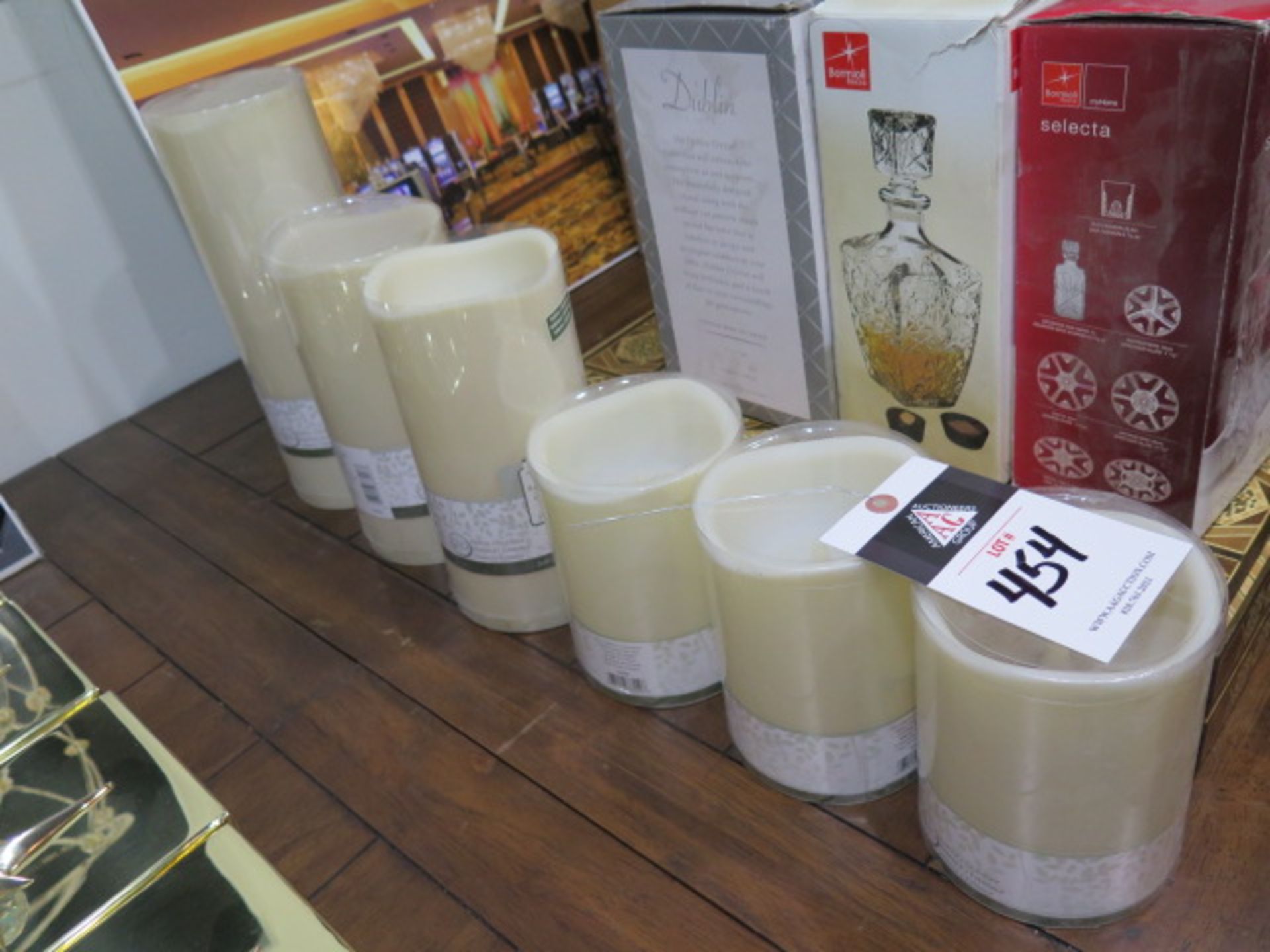Decantors and Candles (SOLD AS-IS - NO WARRANTY) - Image 2 of 3