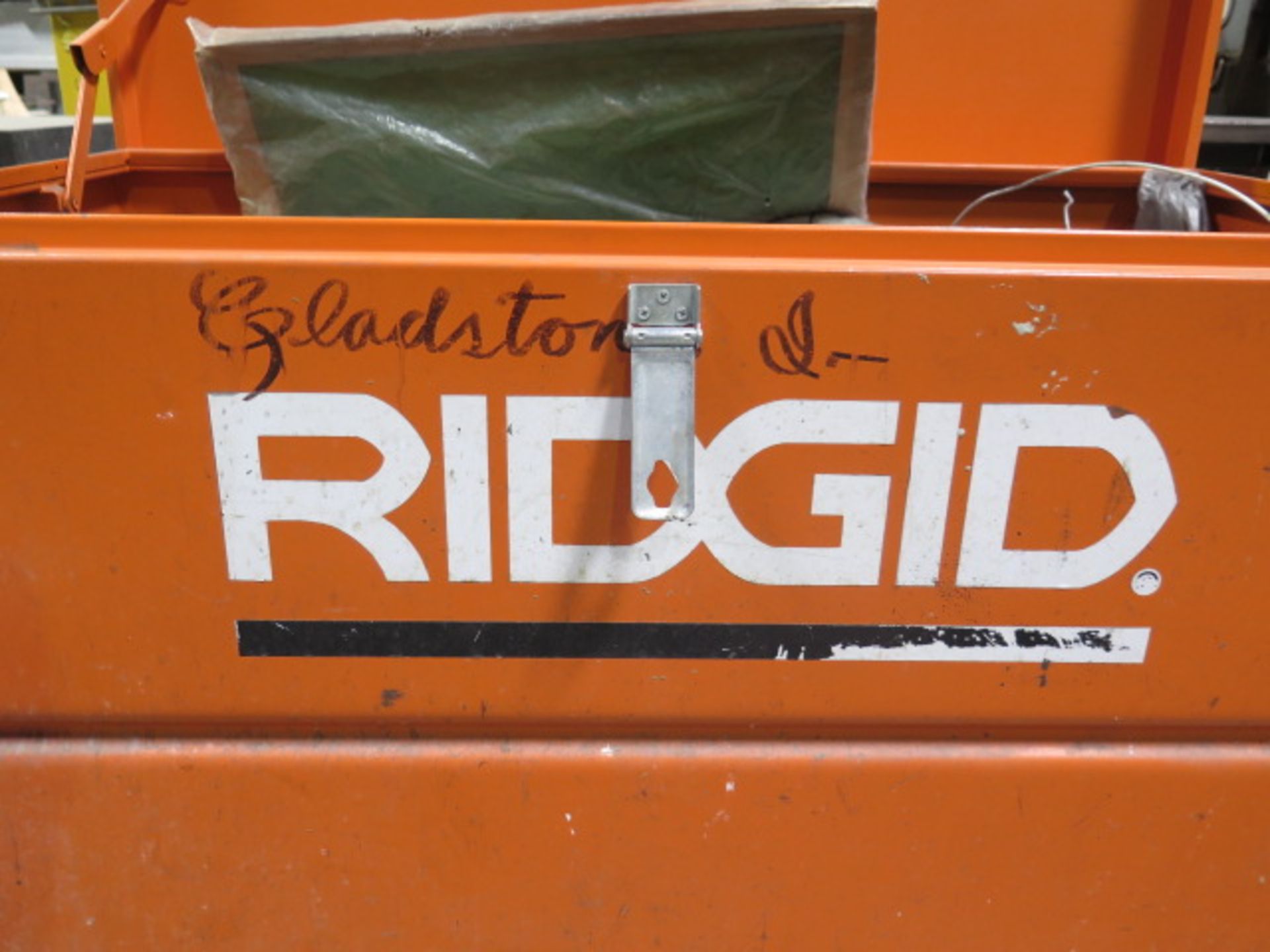 Ridgid mdl. 2048-OS Rolling Job Box w/ Misc (SOLD AS-IS - NO WARRANTY) - Image 9 of 9