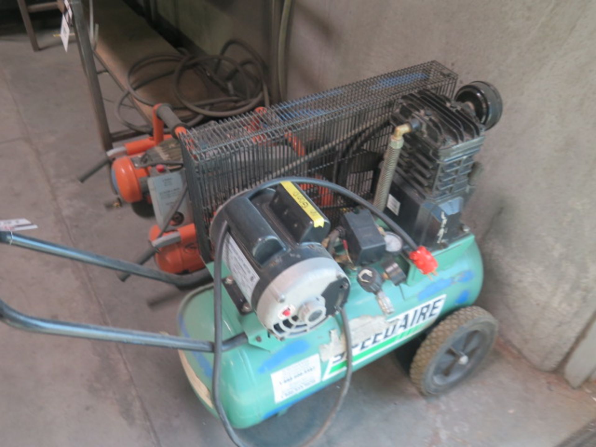 Speedaire and Ridgid Portable Air Compressors (SOLD AS-IS - NO WARRANTY) - Image 7 of 8