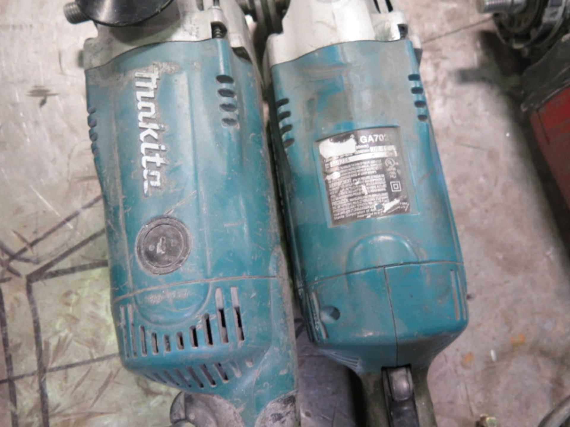 Makita Angle Grindewrs (2) (SOLD AS-IS - NO WARRANTY) - Image 5 of 5