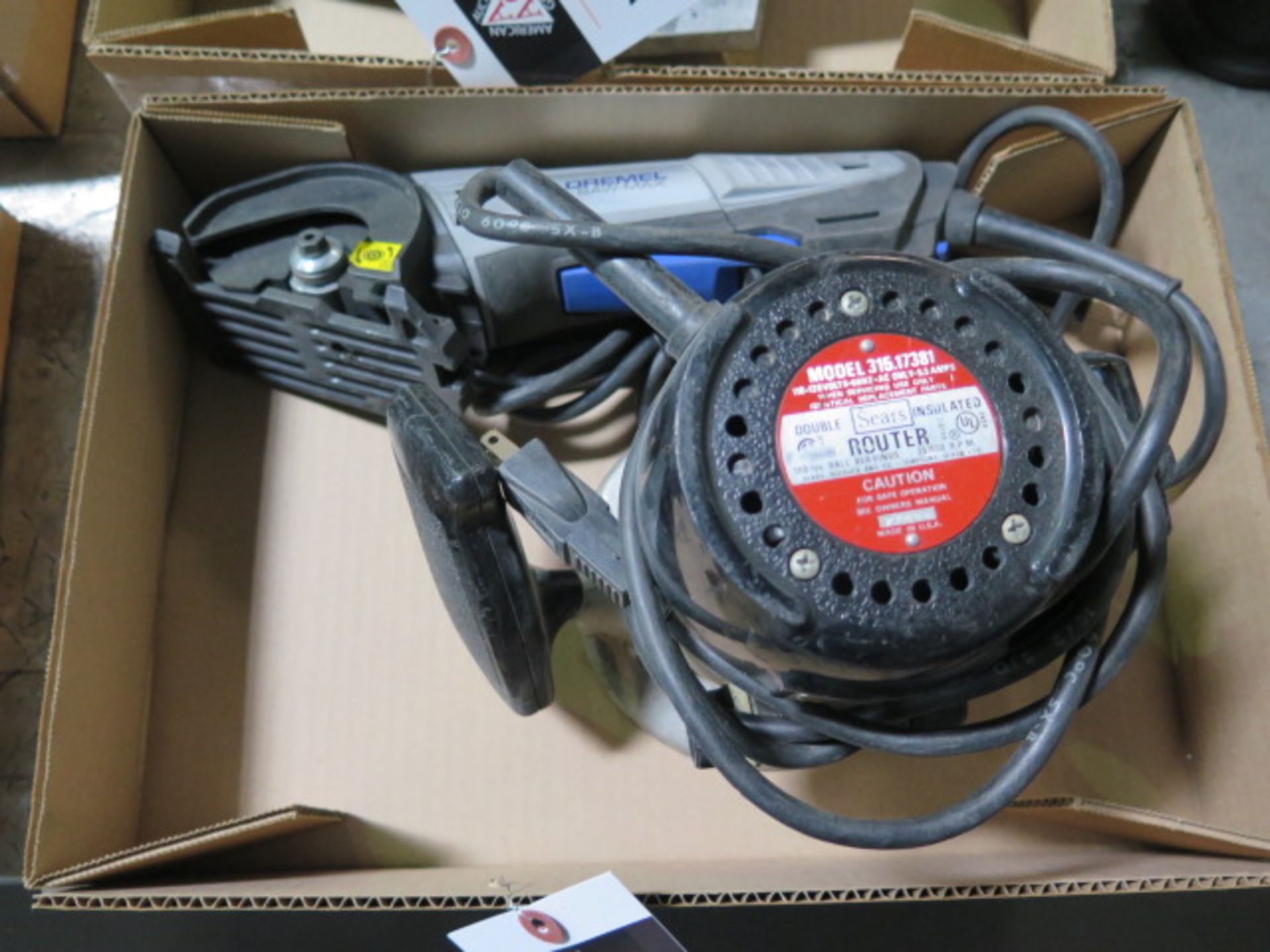 Craftsman Router and Dremel Saw-Max Circular Saw (SOLD AS-IS - NO WARRANTY) - Image 2 of 6