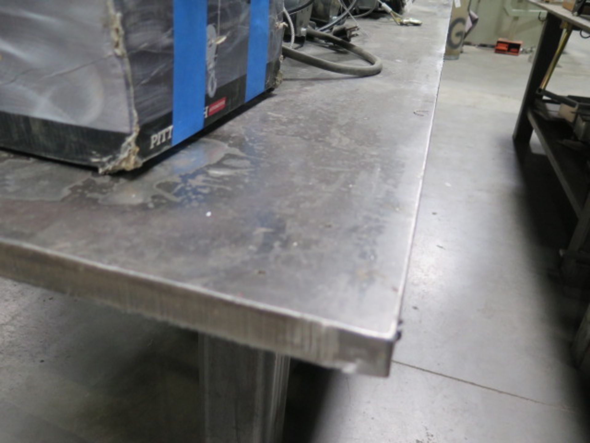 5’ x 12’ x 1” Steel Welding Table (SOLD AS-IS - NO WARRANTY) - Image 5 of 6