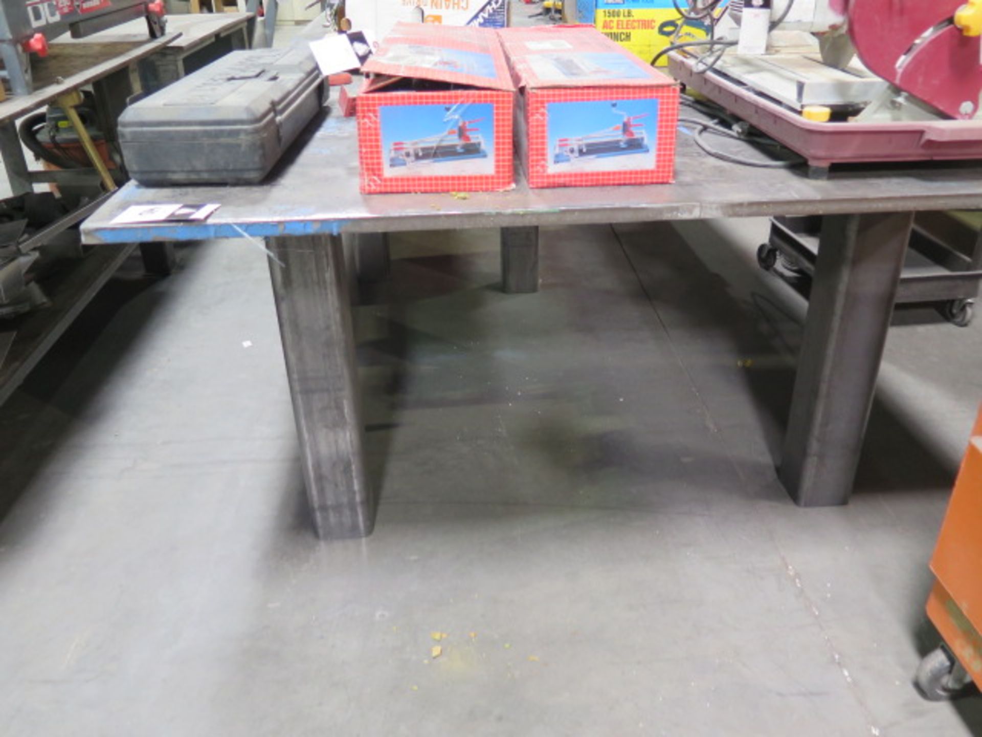 5’ x 12’ x 1” Steel Welding Table (SOLD AS-IS - NO WARRANTY) - Image 2 of 6