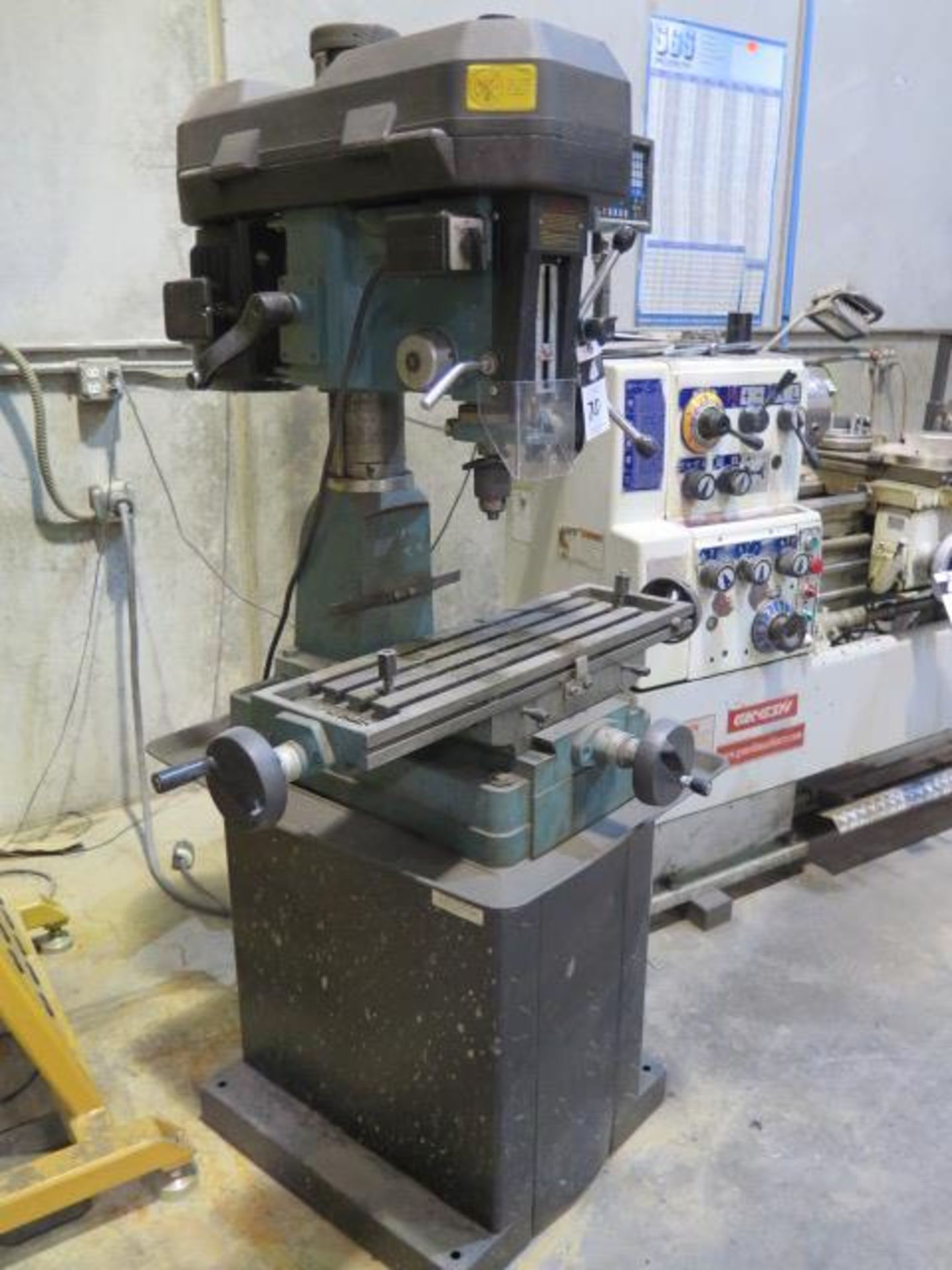 Jet Milling and Drilling Machine w/ 8 ¼”x 28 ½” Table (SOLD AS-IS - NO WARRANTY) - Image 2 of 8