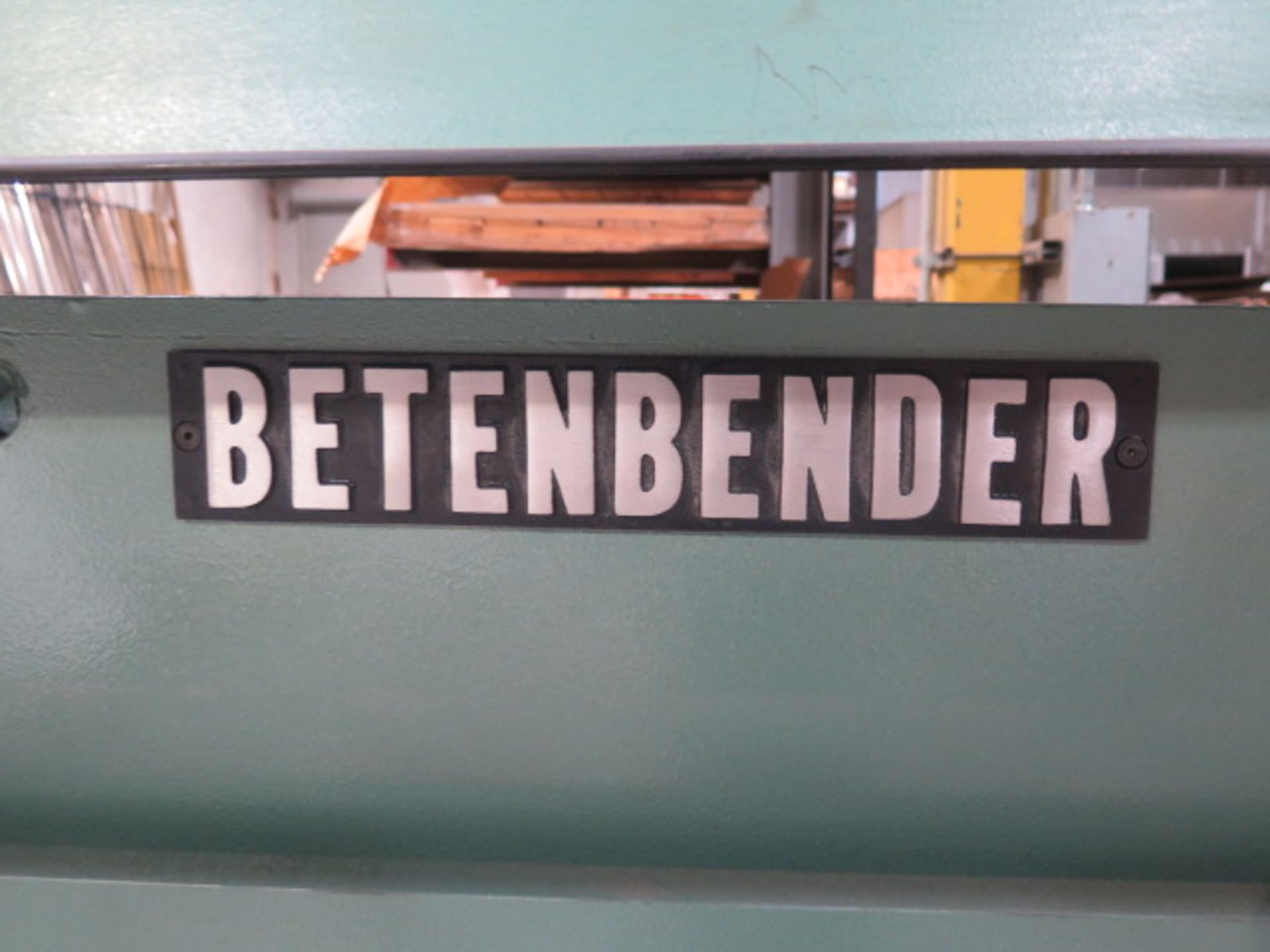 Betenbender mdl. 12-1/4 12’ X .25'' Power Shear s/n 262919 w/ PLC Controls, 53” Squaring, SOLD AS IS - Image 11 of 13
