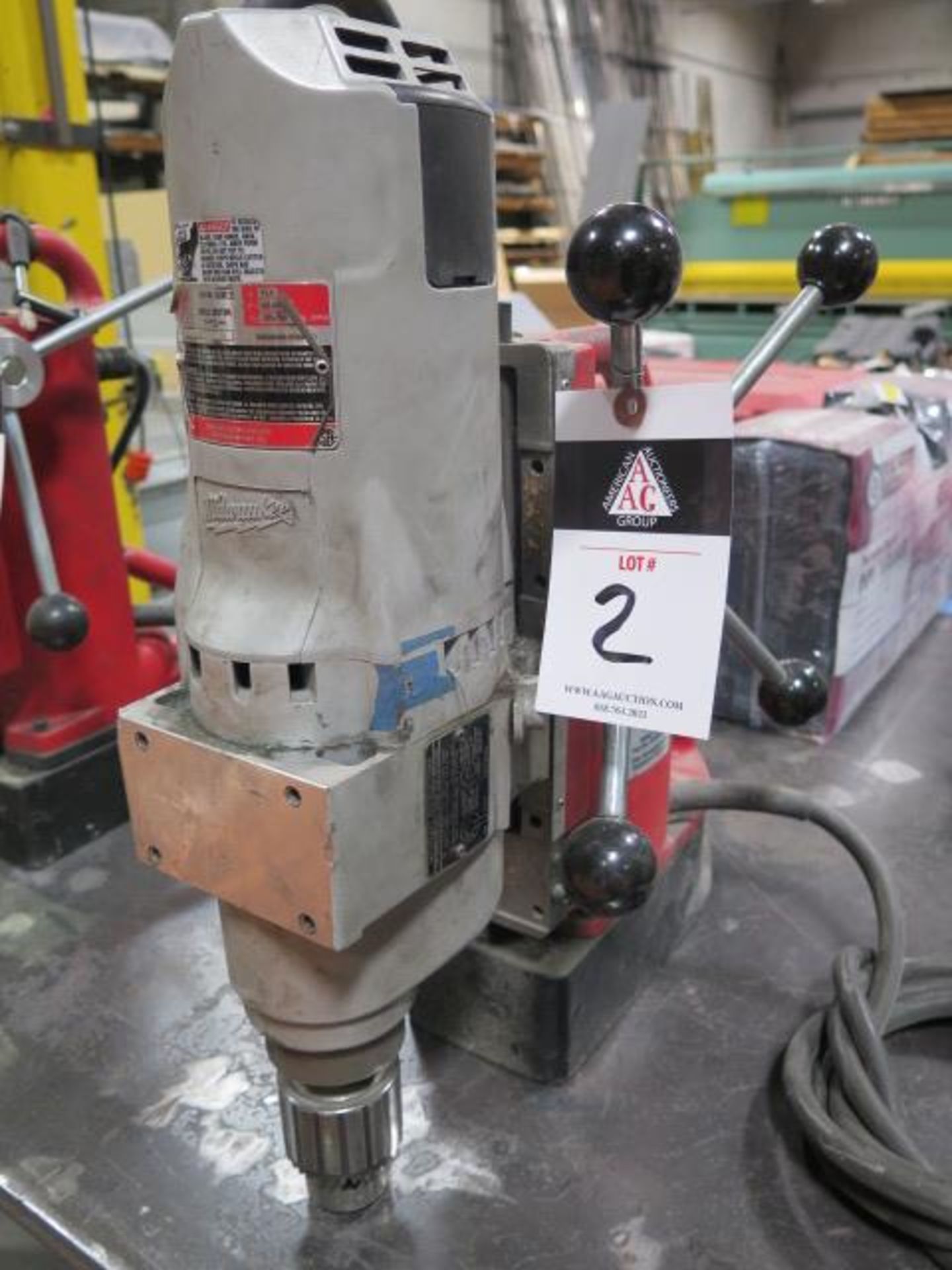 Milwaukee Magnetic Base Drill (SOLD AS-IS - NO WARRANTY)