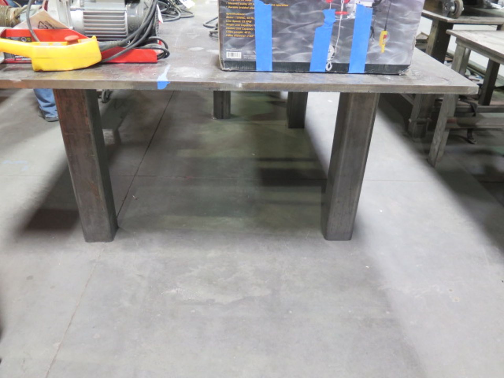 5’ x 12’ x 1” Steel Welding Table (SOLD AS-IS - NO WARRANTY) - Image 3 of 6
