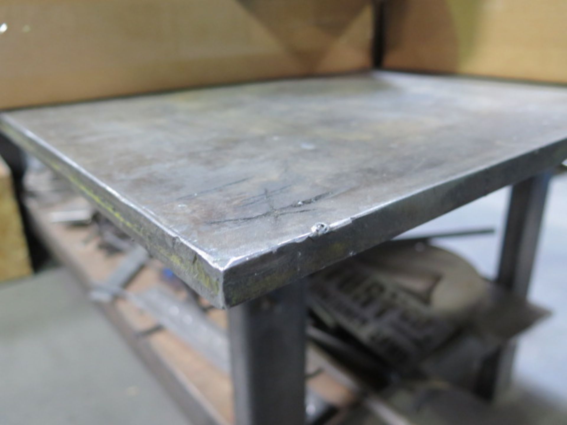 48" x 96" x 3/4" Steel Welding Table (SOLD AS-IS - NO WARRANTY) - Image 5 of 6