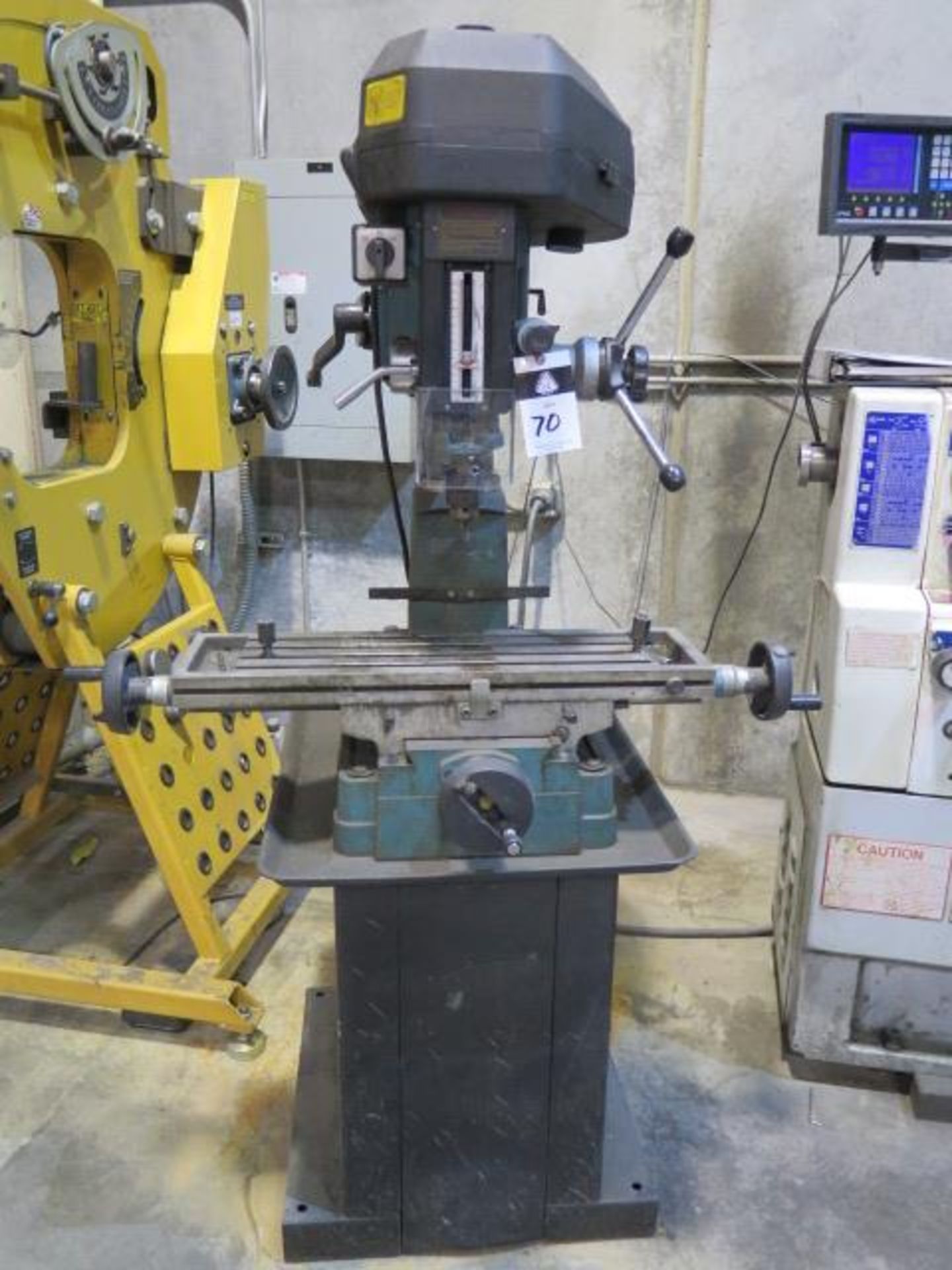 Jet Milling and Drilling Machine w/ 8 ¼”x 28 ½” Table (SOLD AS-IS - NO WARRANTY)