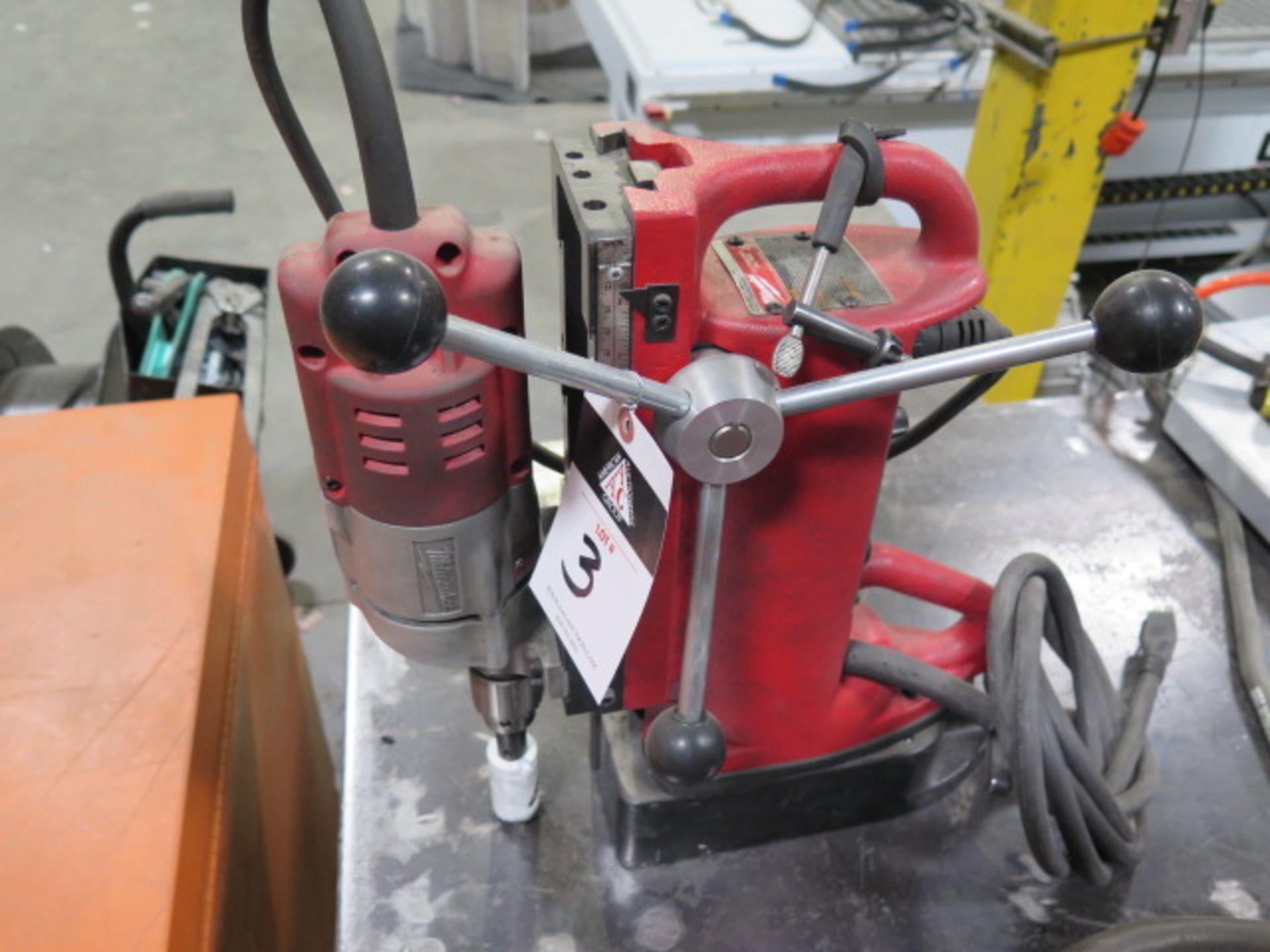 Milwaukee Magnetic Base Drill (SOLD AS-IS - NO WARRANTY) - Image 3 of 4