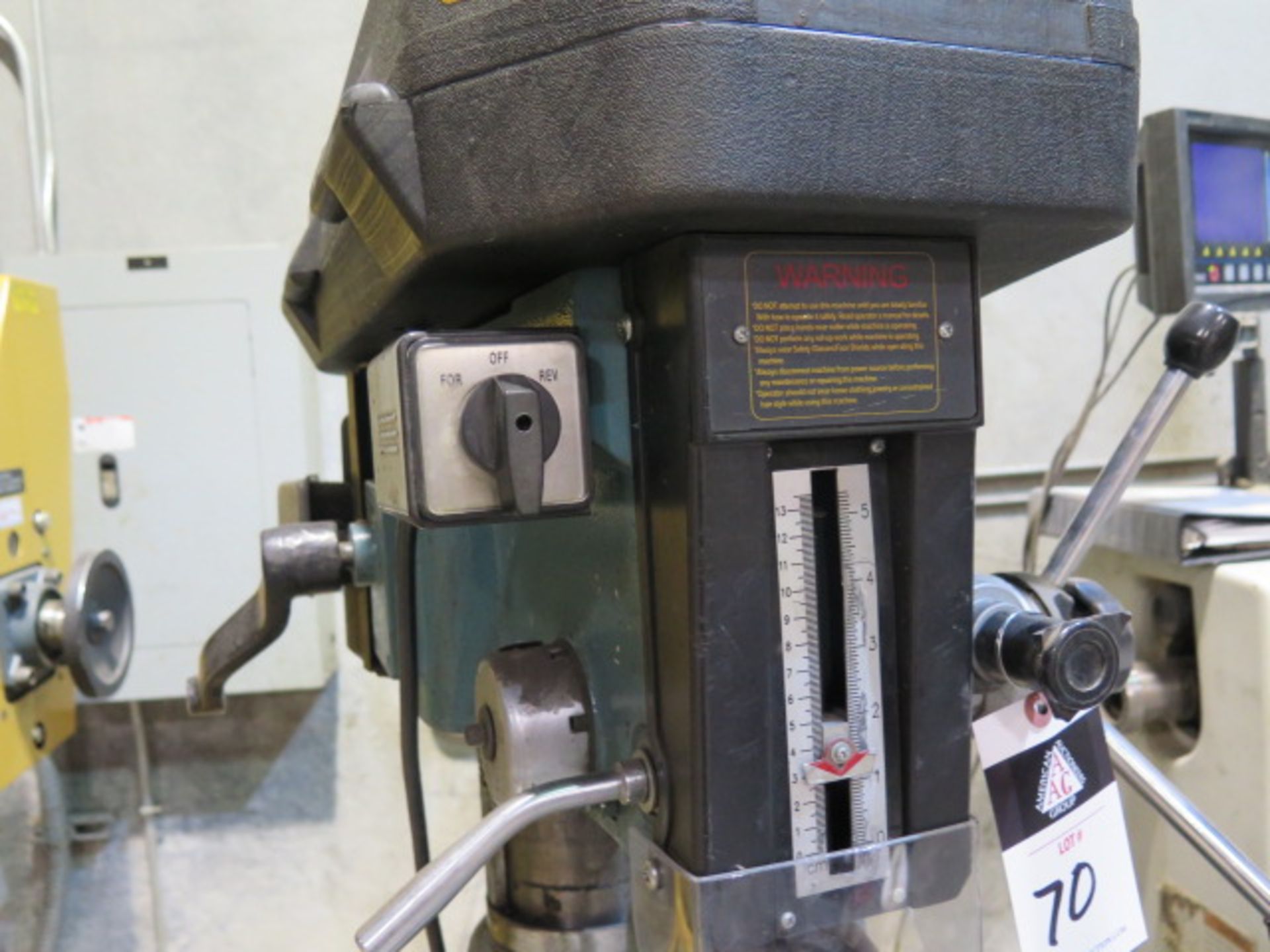 Jet Milling and Drilling Machine w/ 8 ¼”x 28 ½” Table (SOLD AS-IS - NO WARRANTY) - Image 7 of 8
