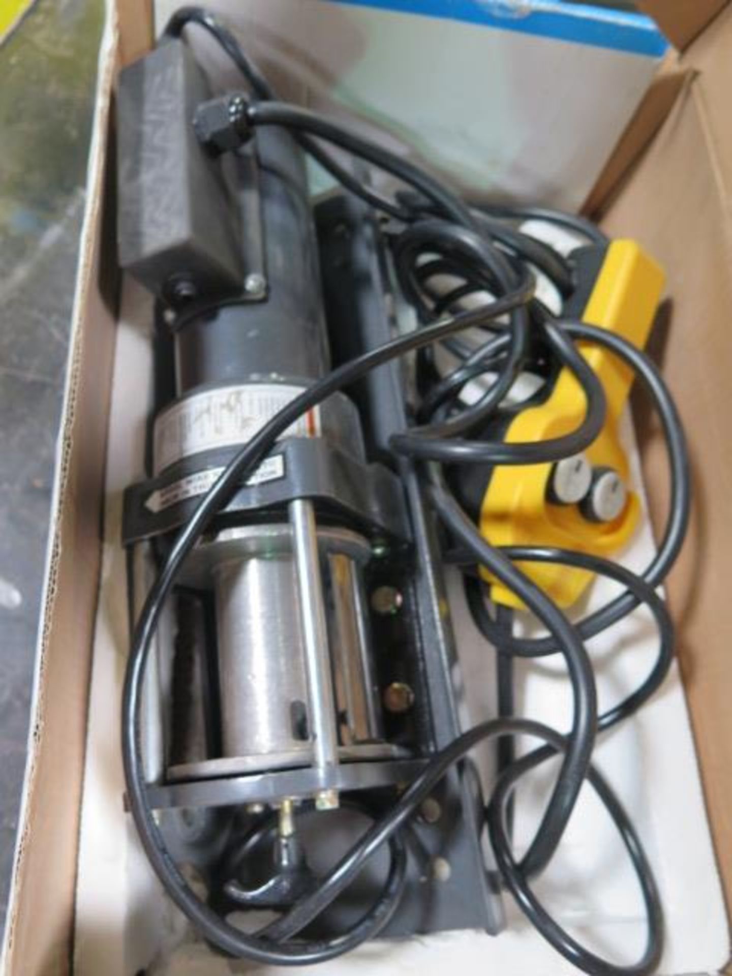 Chicago Electric 1500 Lb Cap Electric Hoists (2 - NO CABLES) (SOLD AS-IS - NO WARRANTY) - Image 3 of 9