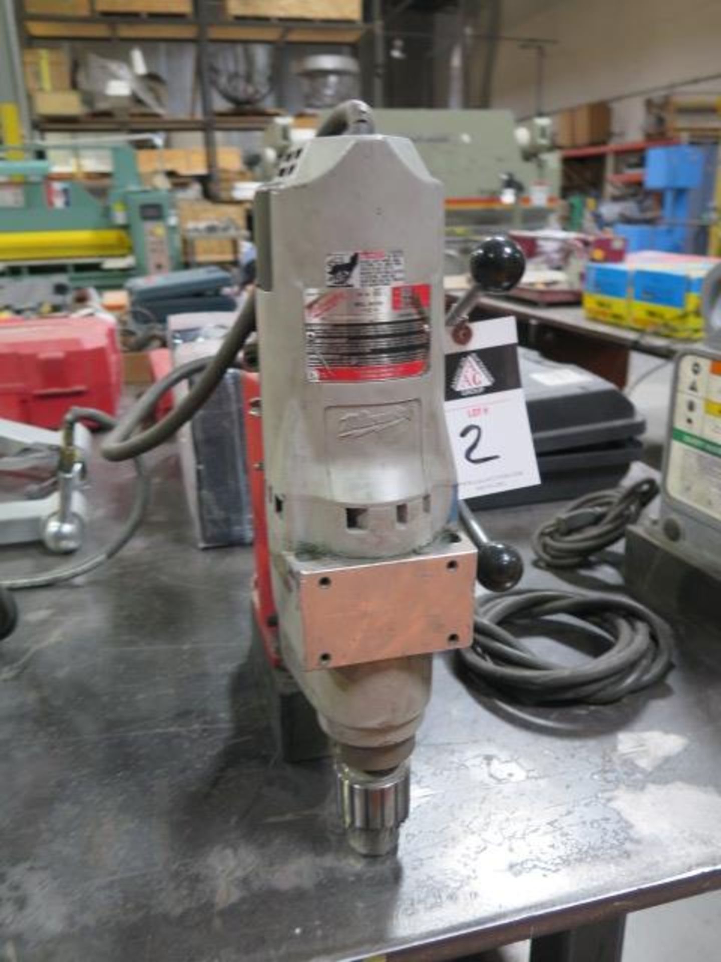 Milwaukee Magnetic Base Drill (SOLD AS-IS - NO WARRANTY) - Image 3 of 6